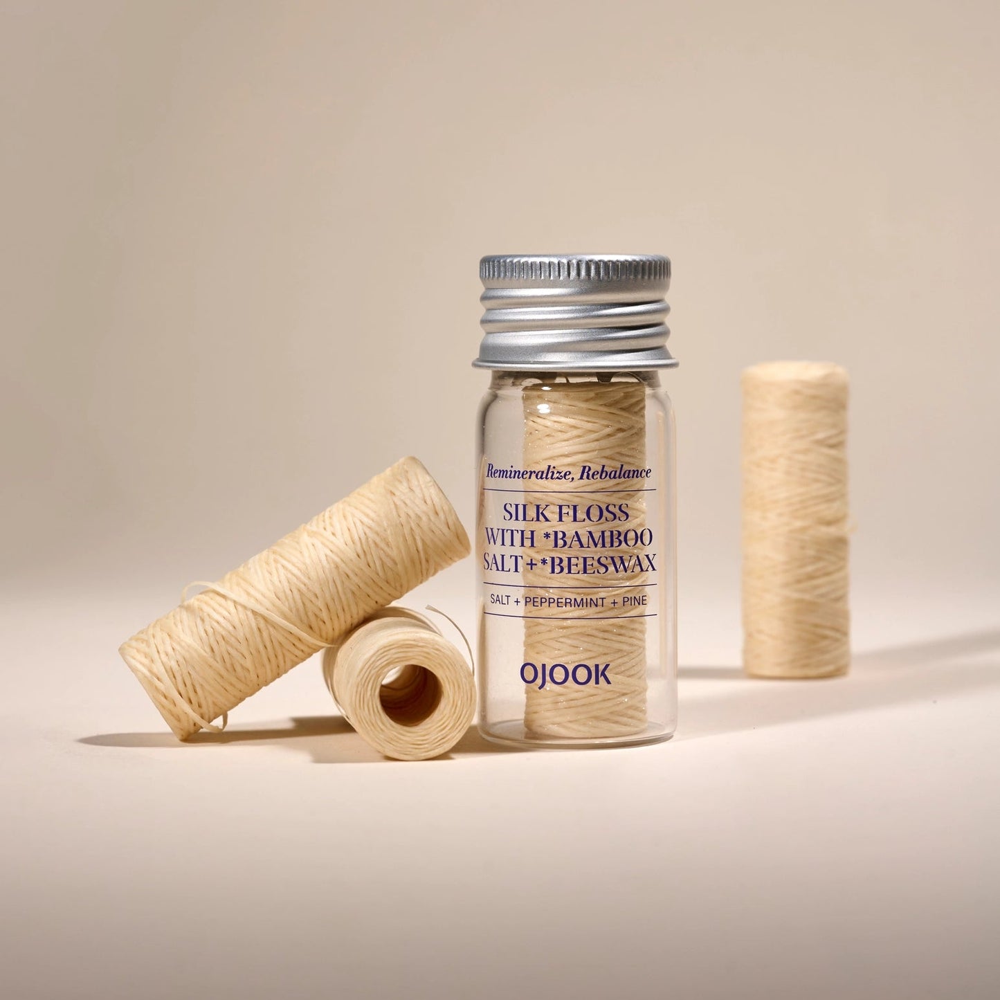 Silk Floss with Bamboo Salt and Beeswax