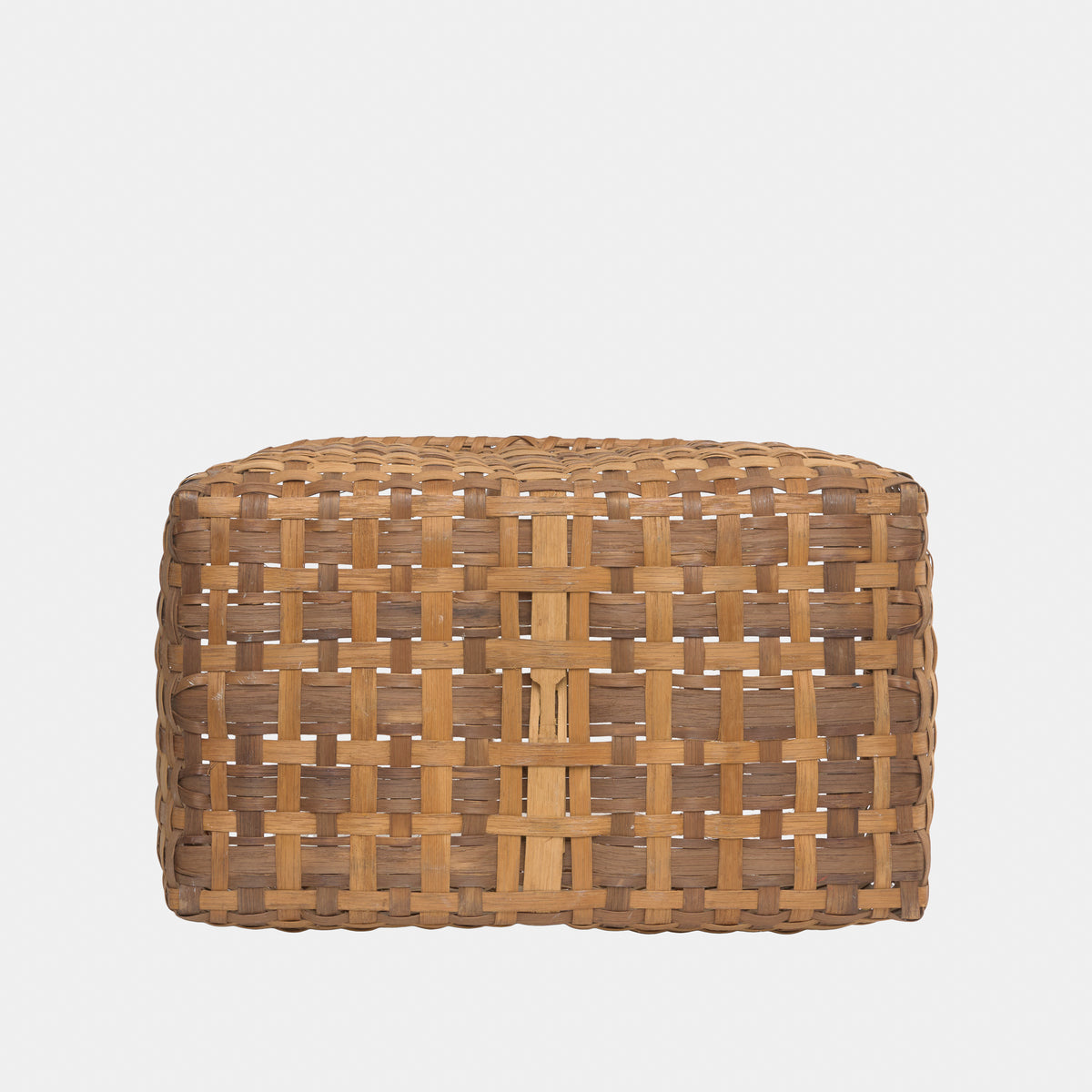 Antique Woven Gathering Basket