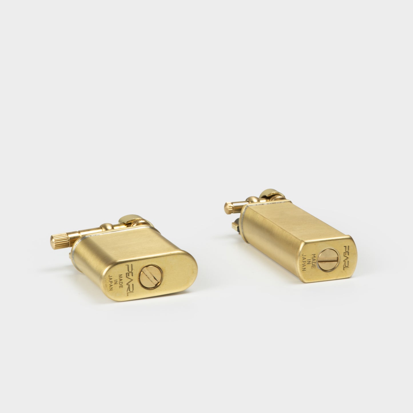 Tsubota Pearl Japanese Lighter in Brass