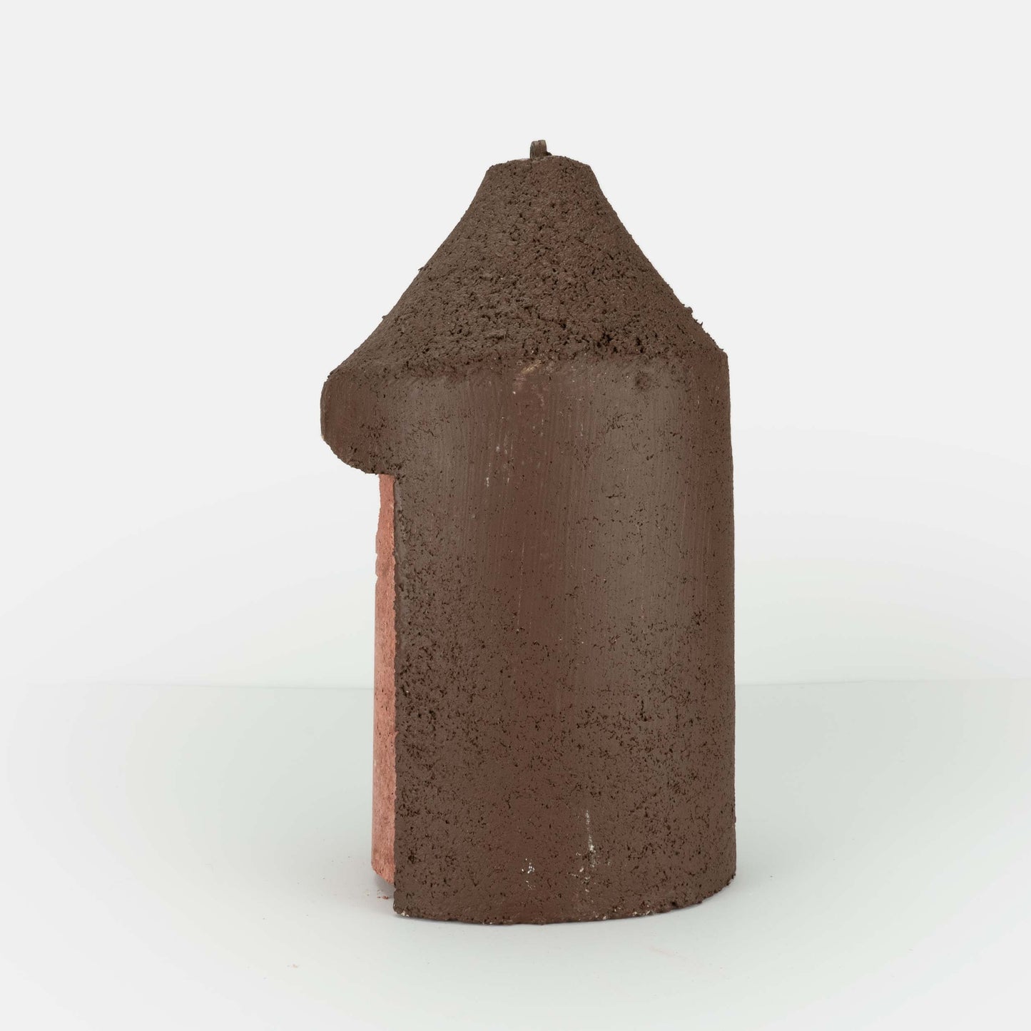 Brutalist Birdhouse- Suspended Cone- 1.25" Entrance