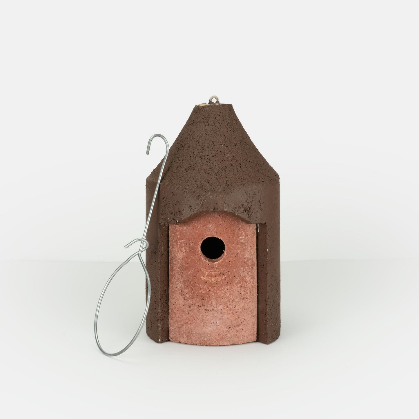 Brutalist Birdhouse- Suspended Cone- 1" Entrance