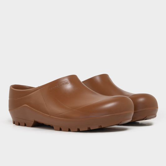 Italian Garden Clogs in Caramel