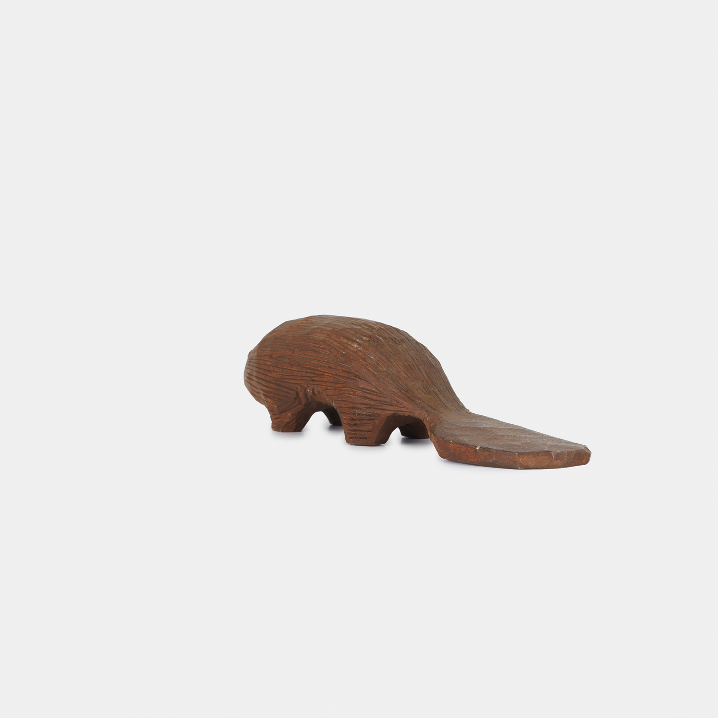 Vintage Wood Carved Beaver