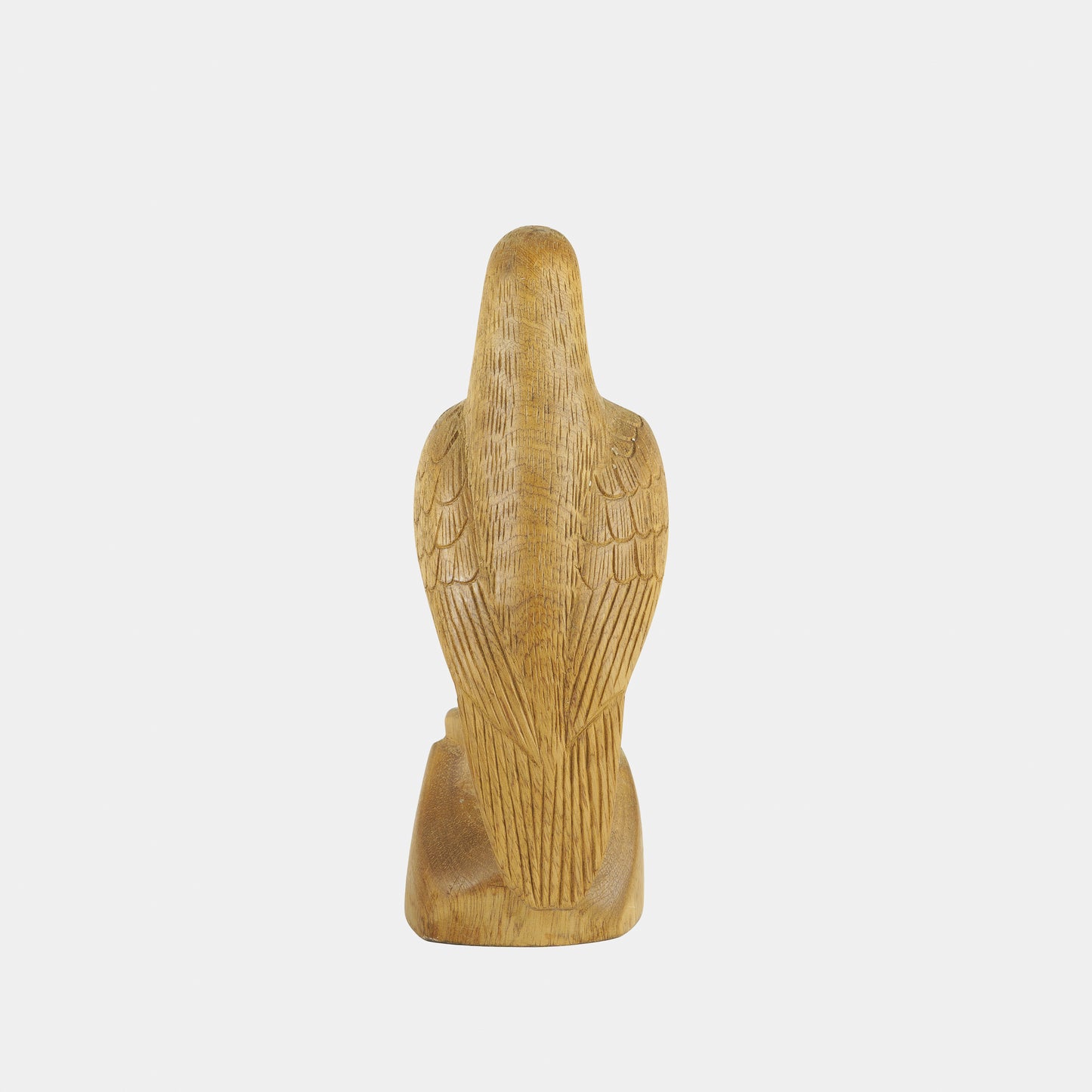 Vintage Wood Carved Raptor