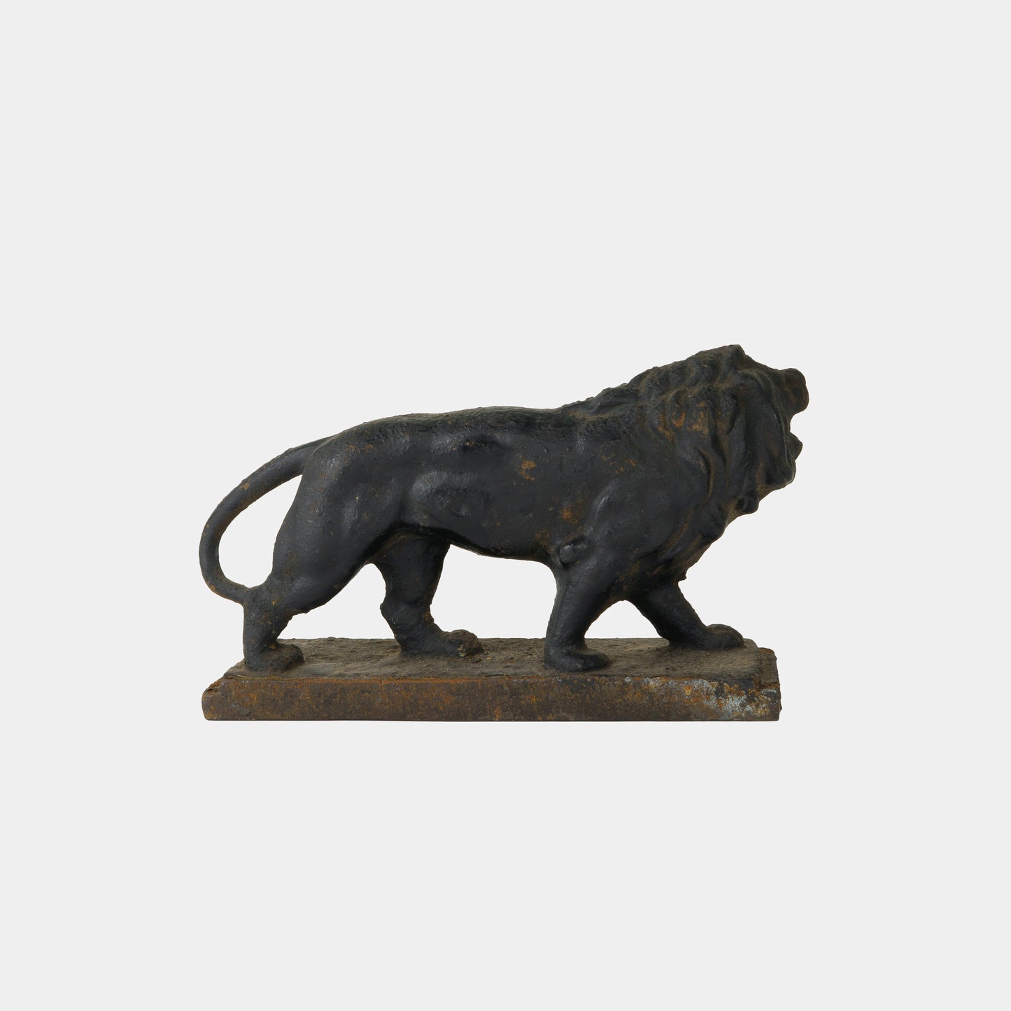 Antique Cast Iron Lion
