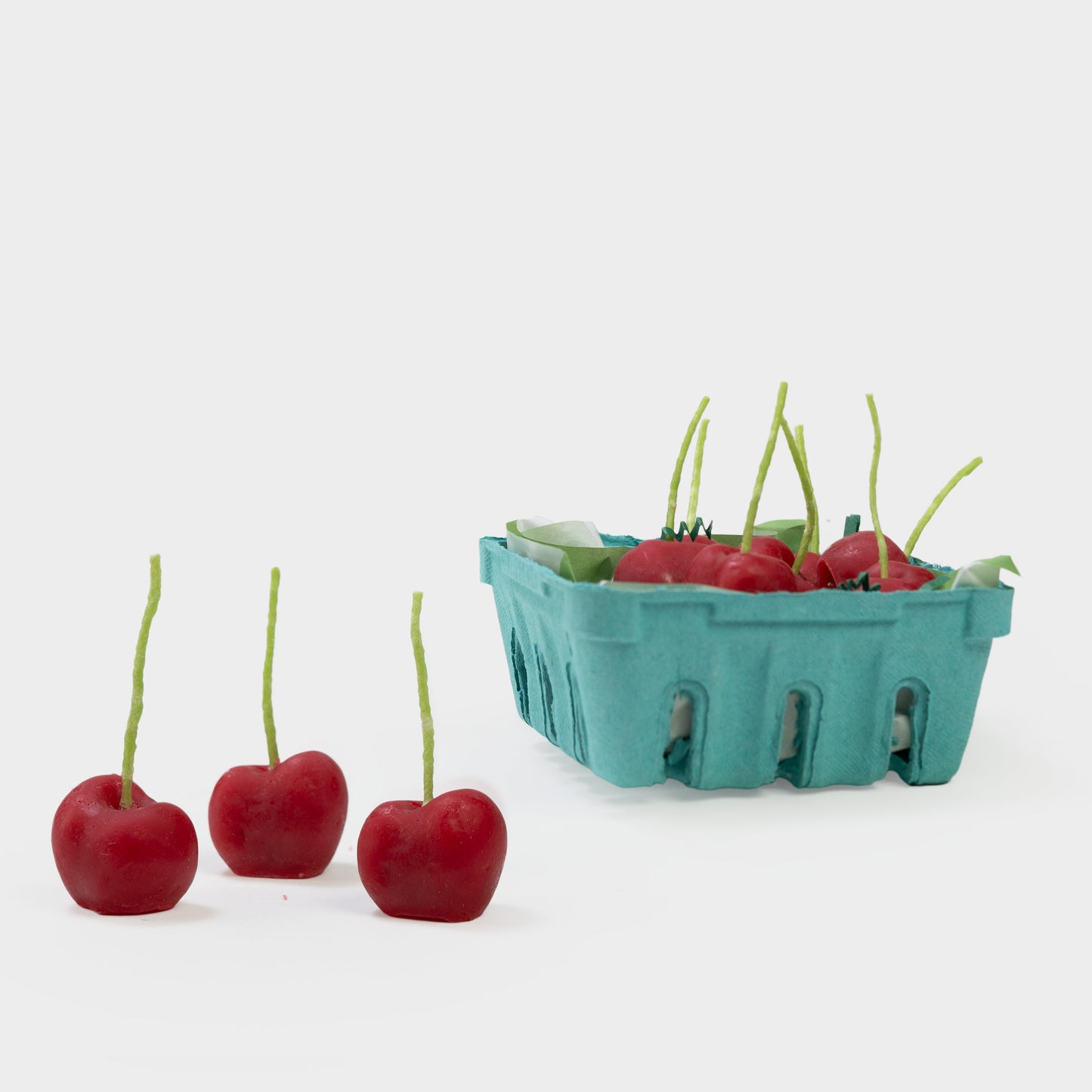 Organic Beeswax Berries and Cherries Birthday Candles