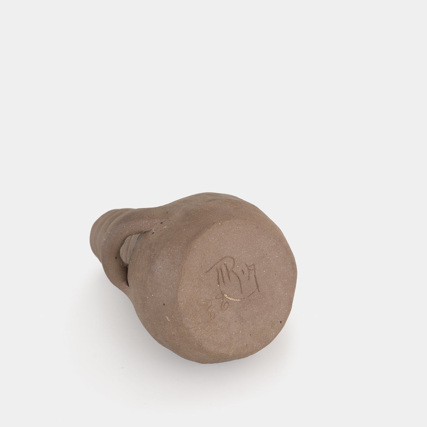 Vintage Clay Coil Vase