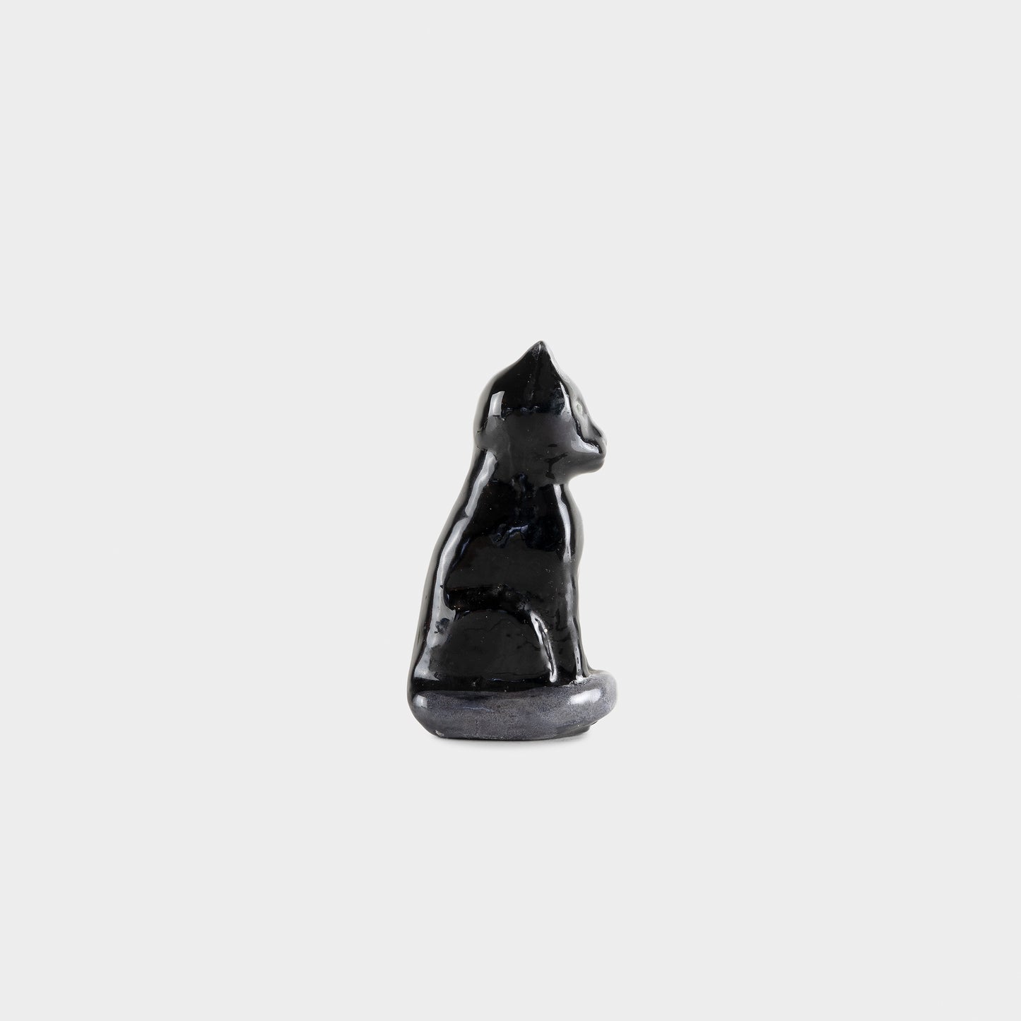 Vintage Black Cat Figurine