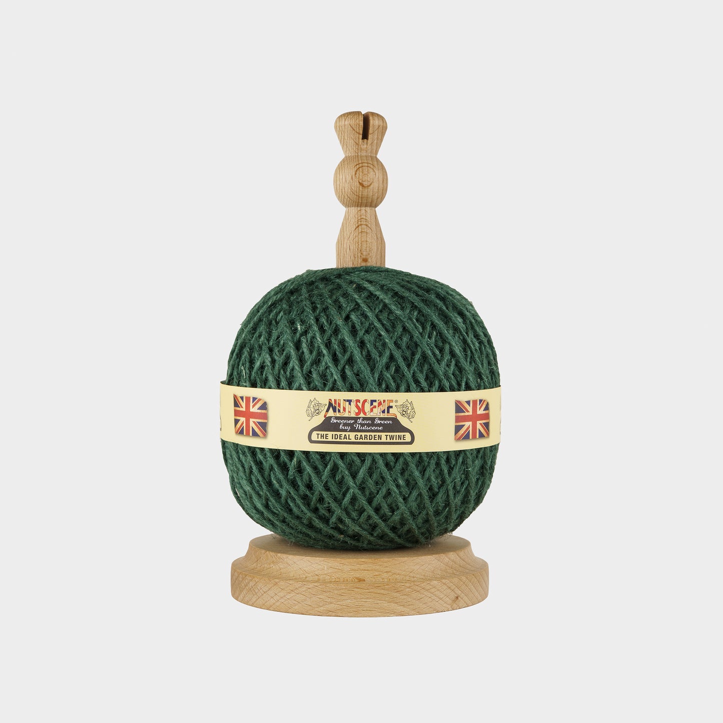 Nutscene British Twine Ball and Tabletop Dispenser with Cutter blade