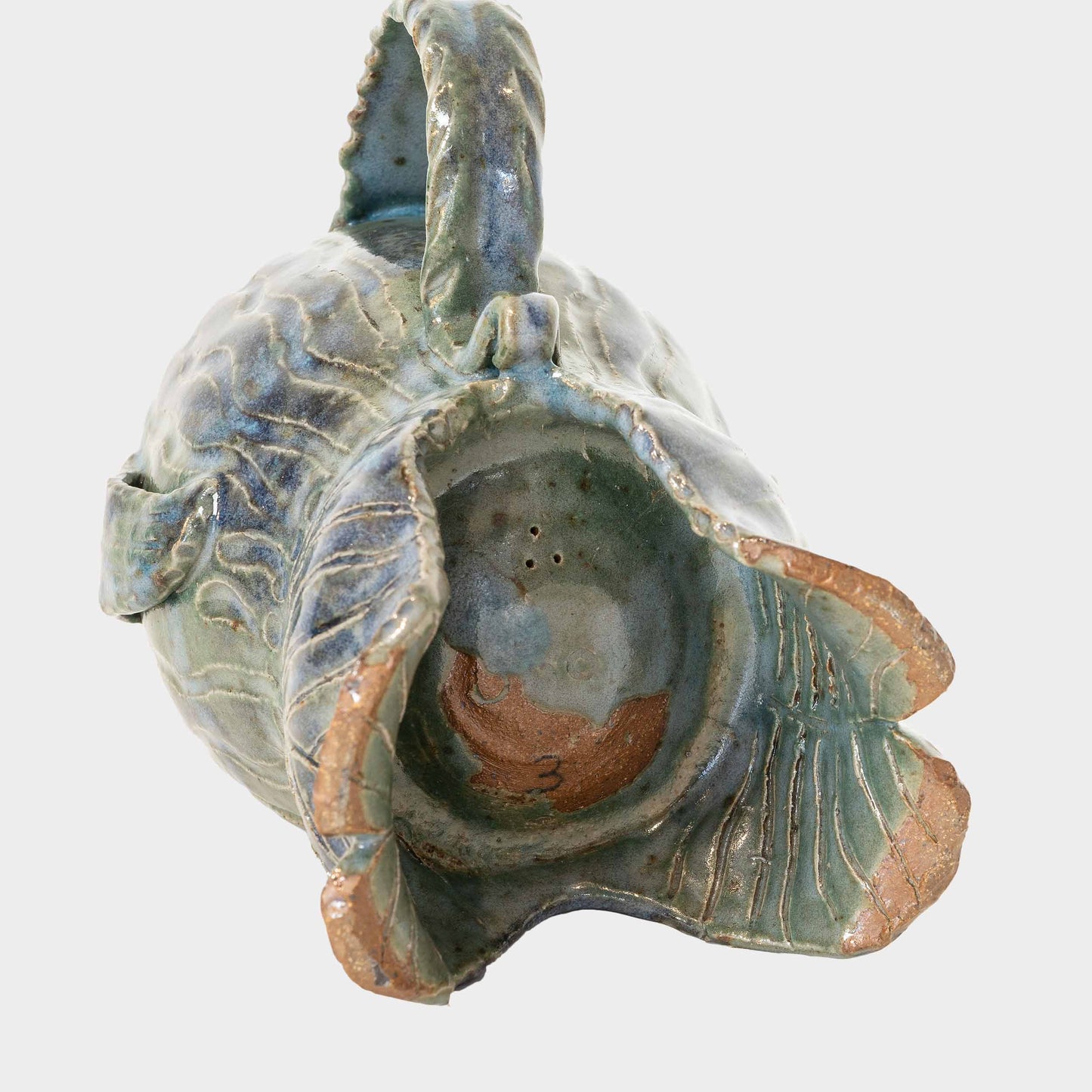Vintage Ceramic Fish Art Jug