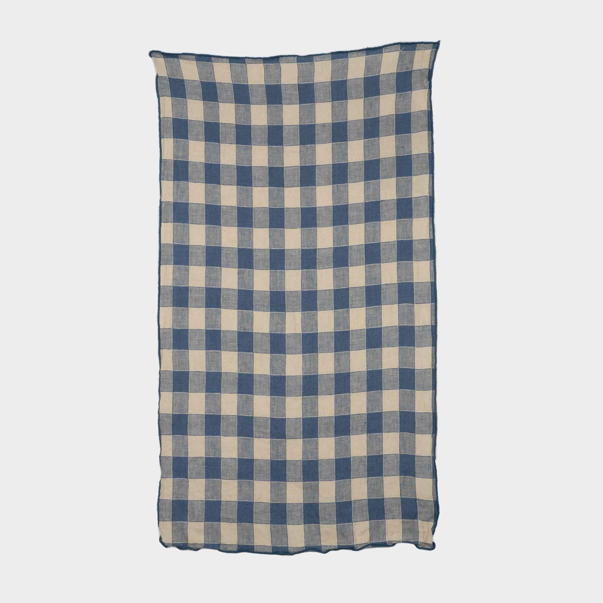 French Linen Kitchen Towel in Gingham