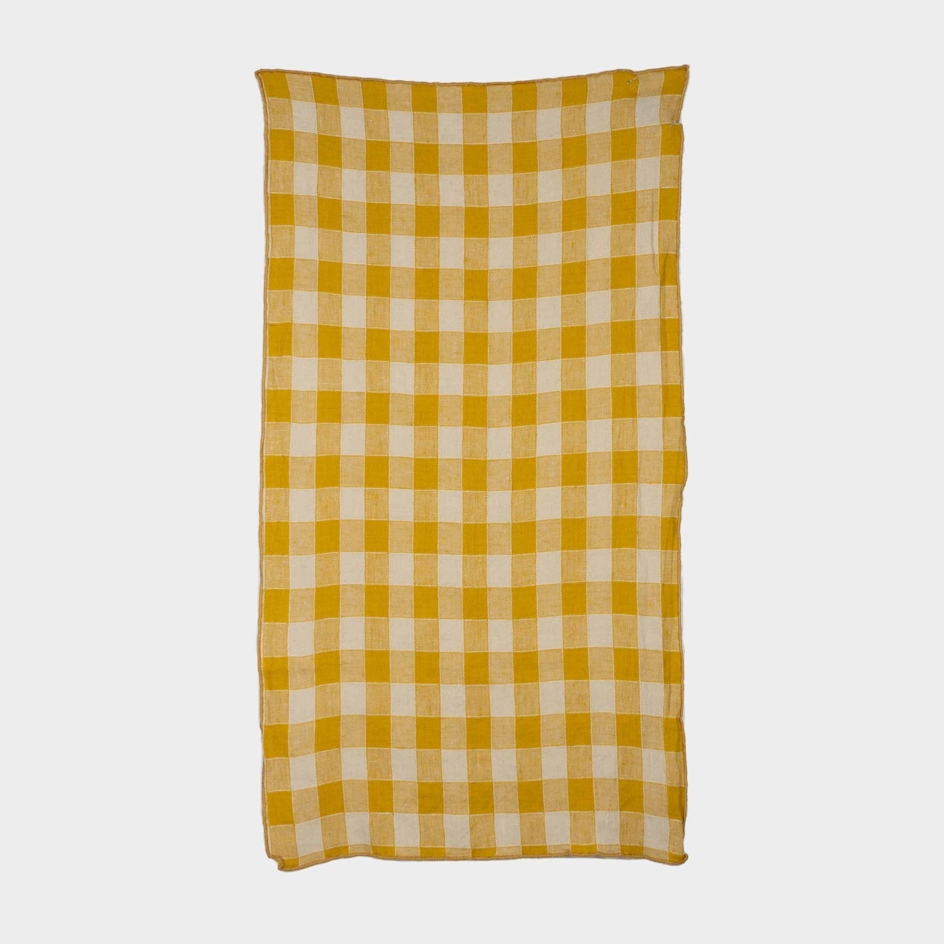 French Linen Kitchen Towel in Gingham