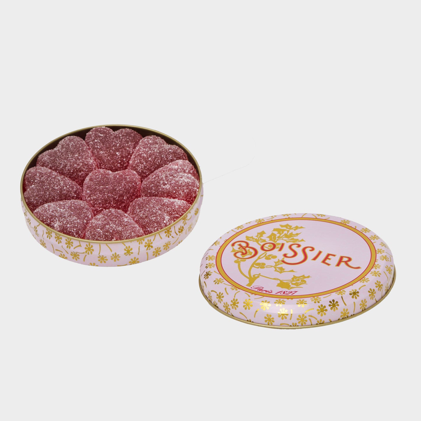 French Maison Boissier Heart Shape Cherry Gummies