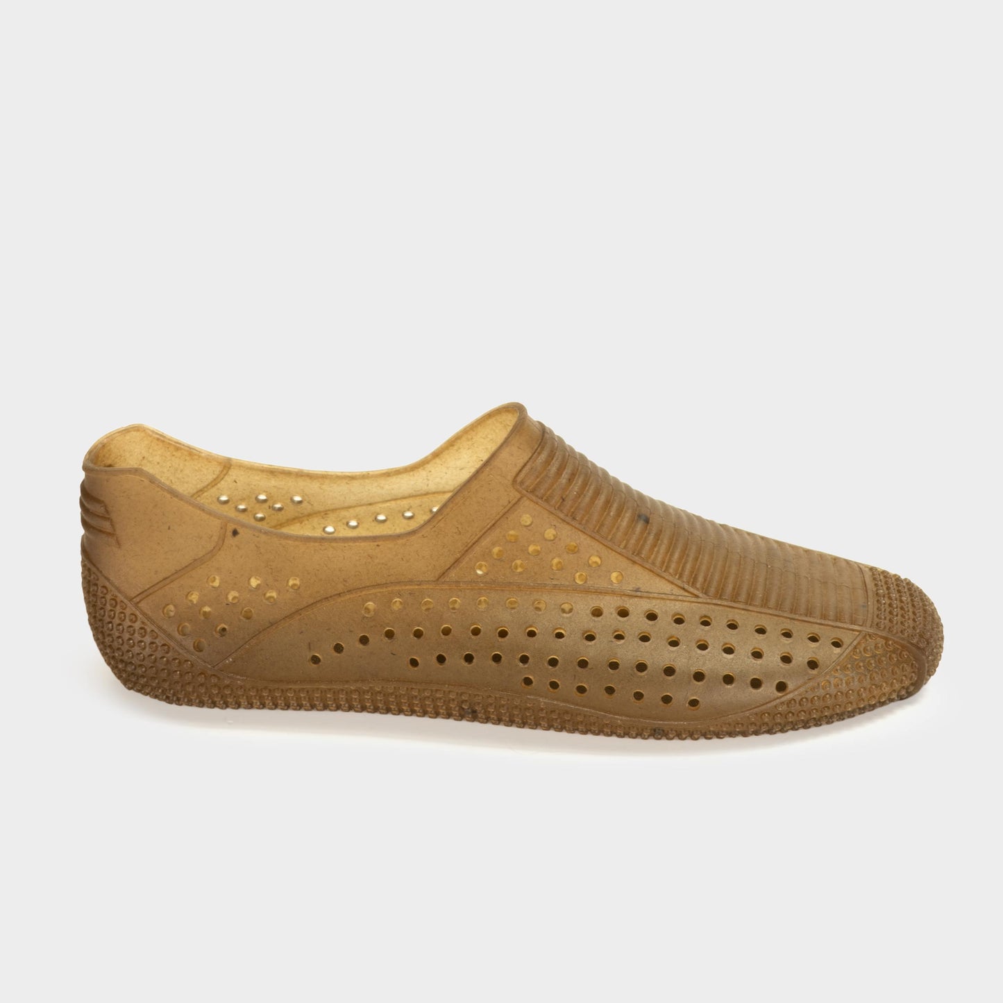 French Recycled Hemp Water Shoe in Sepia