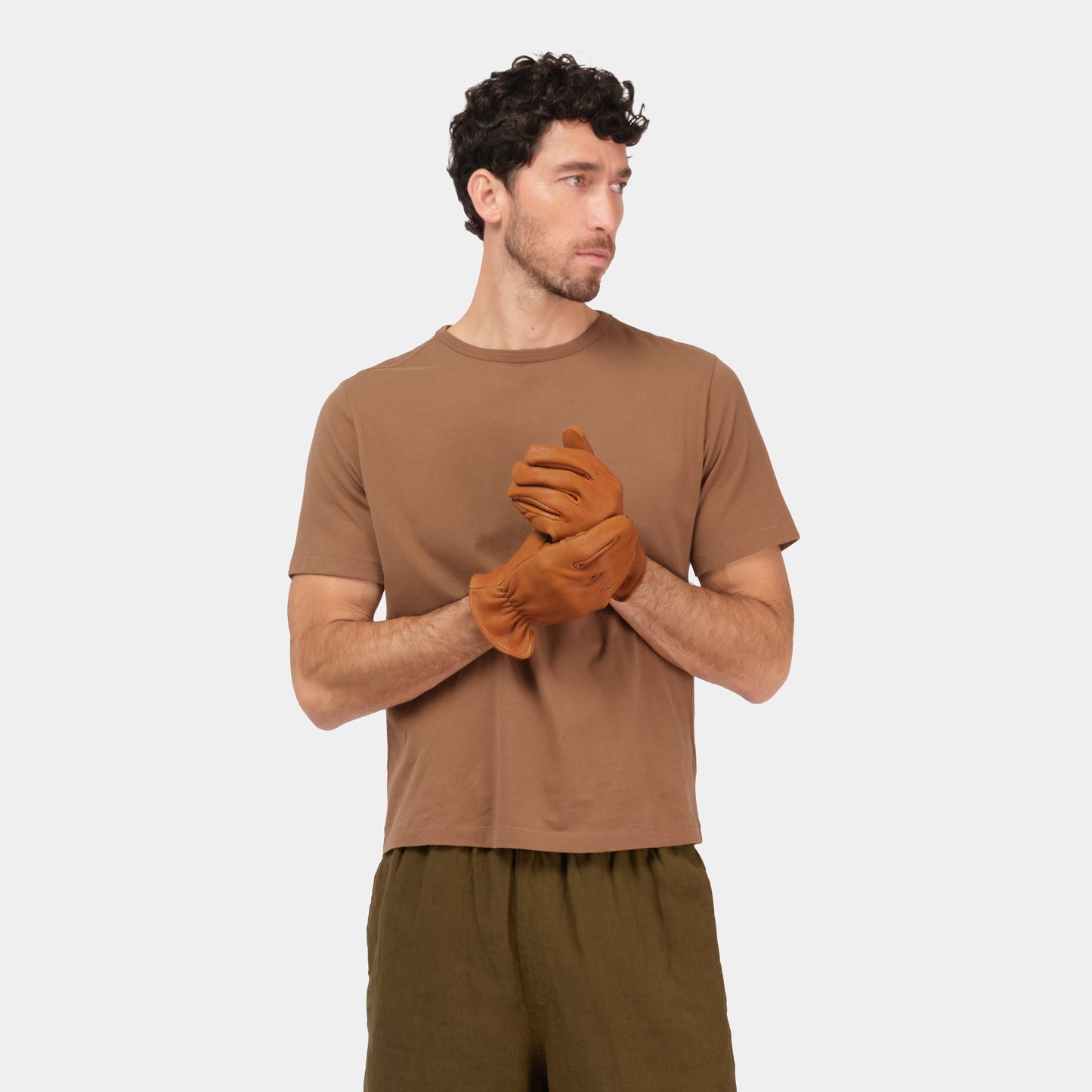 American Goatskin Garden Gloves with Reinforced Palm