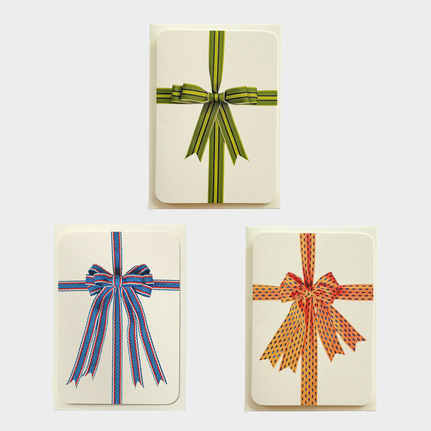 Gift Bow Greeting Cards Set of 6