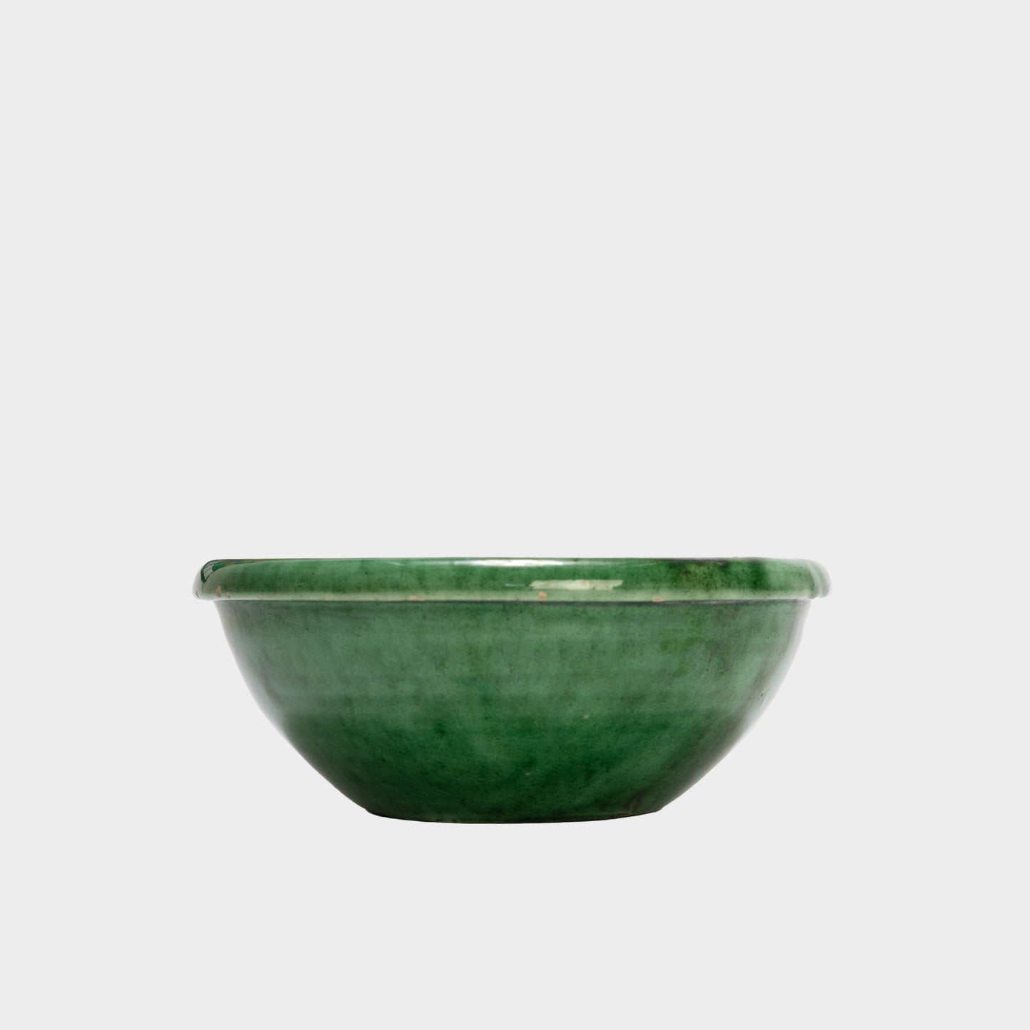 Vintage Etched Ceramic Bowl
