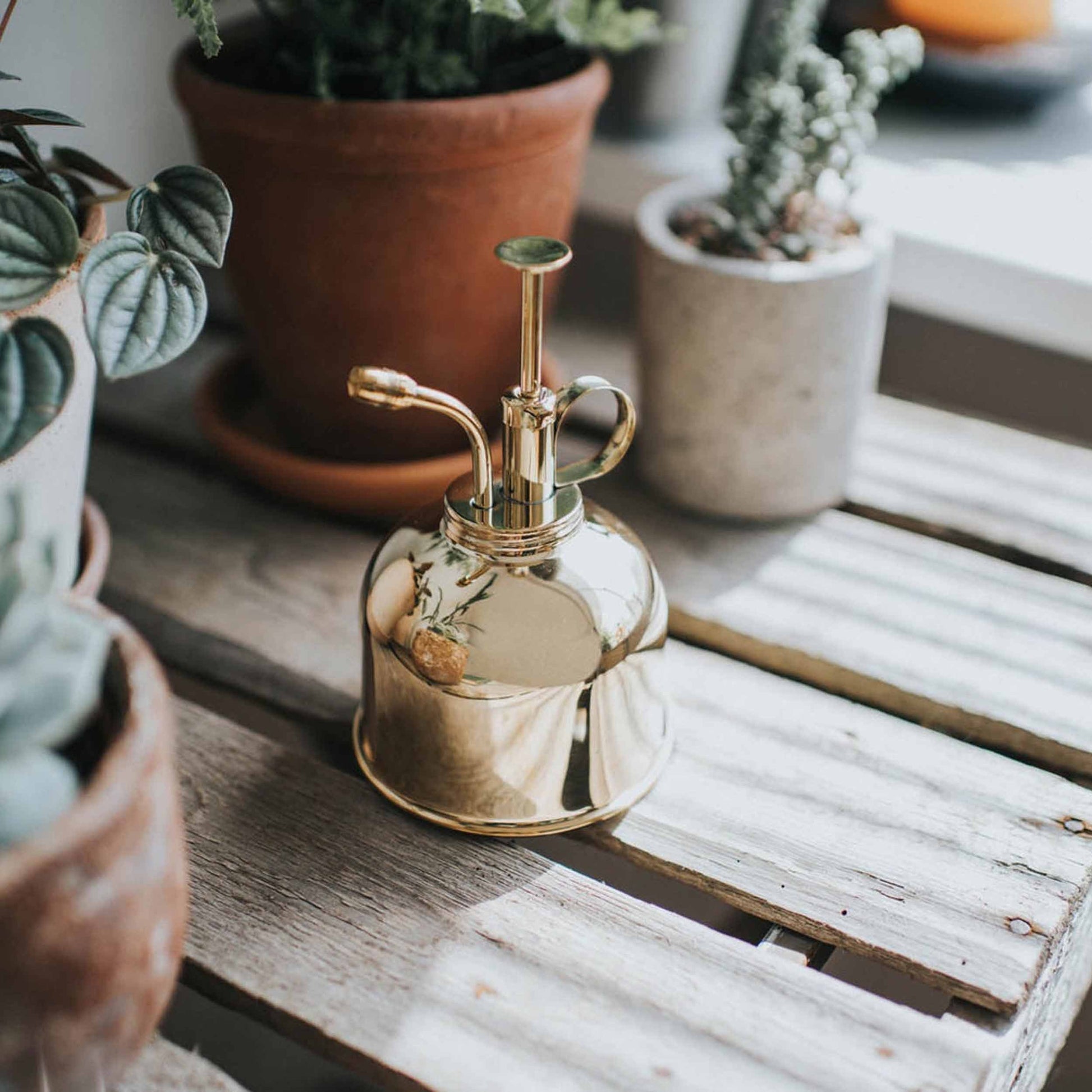 Haws England Brass Plant Mister