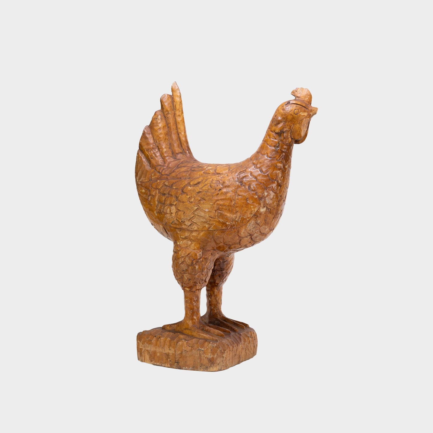 Vintage Carved Hen