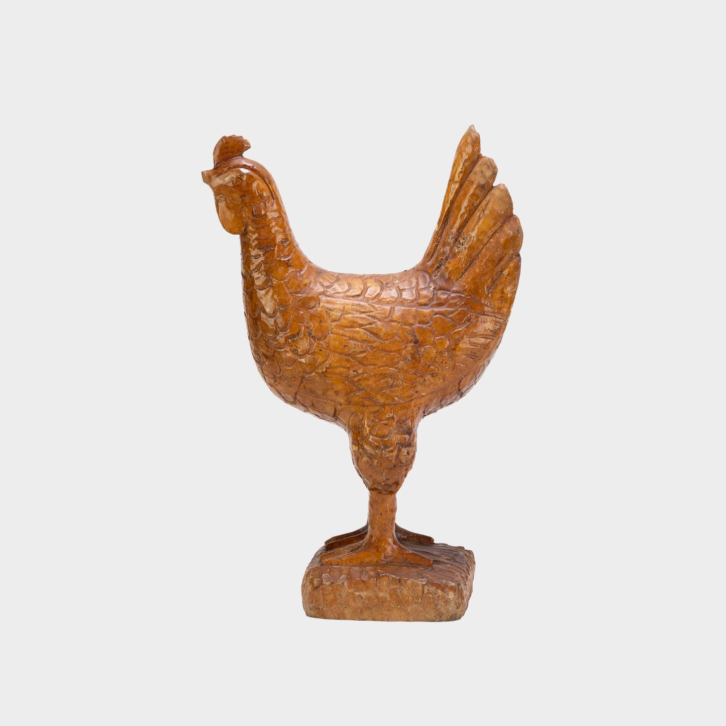 Vintage Carved Hen