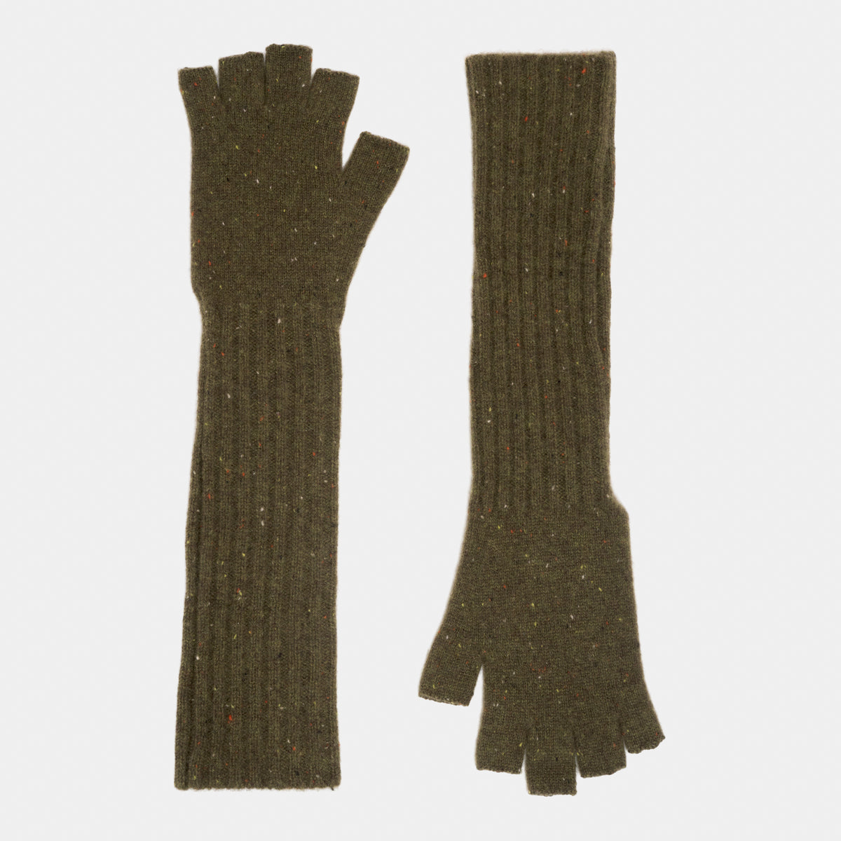 Himalayan Cashmere Long Fingerless Gloves