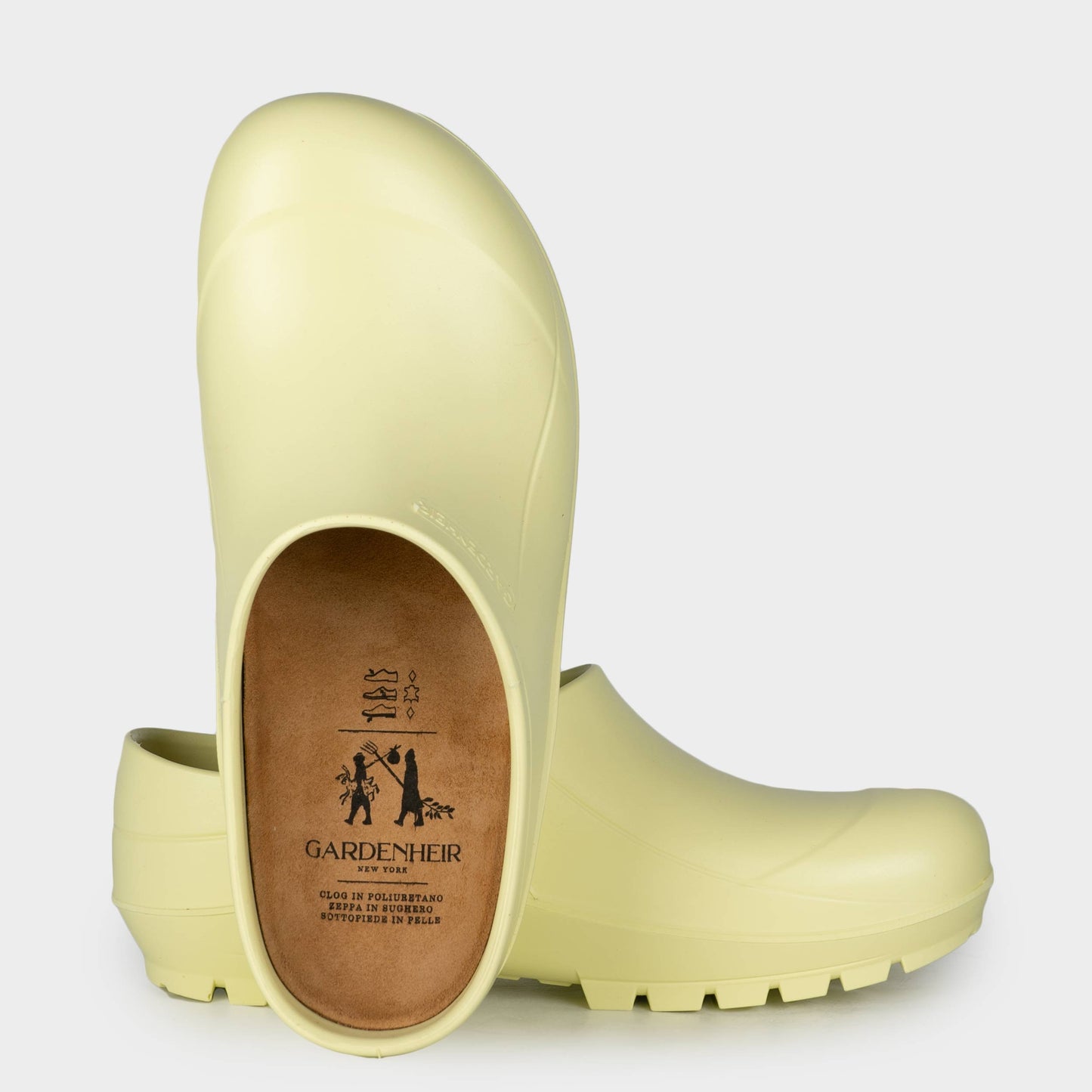 Italian Garden Clogs in Butter- Limited Edition