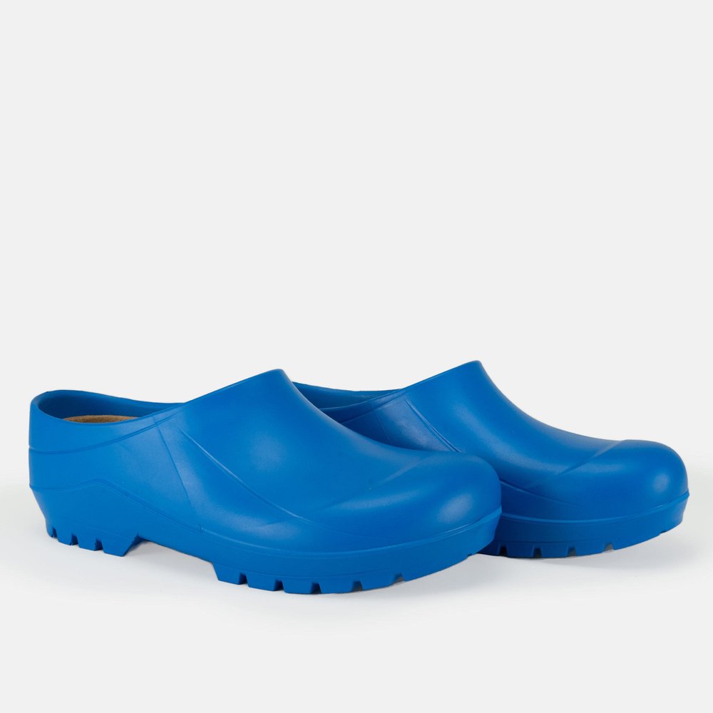 Italian Garden Clogs in Bluebird