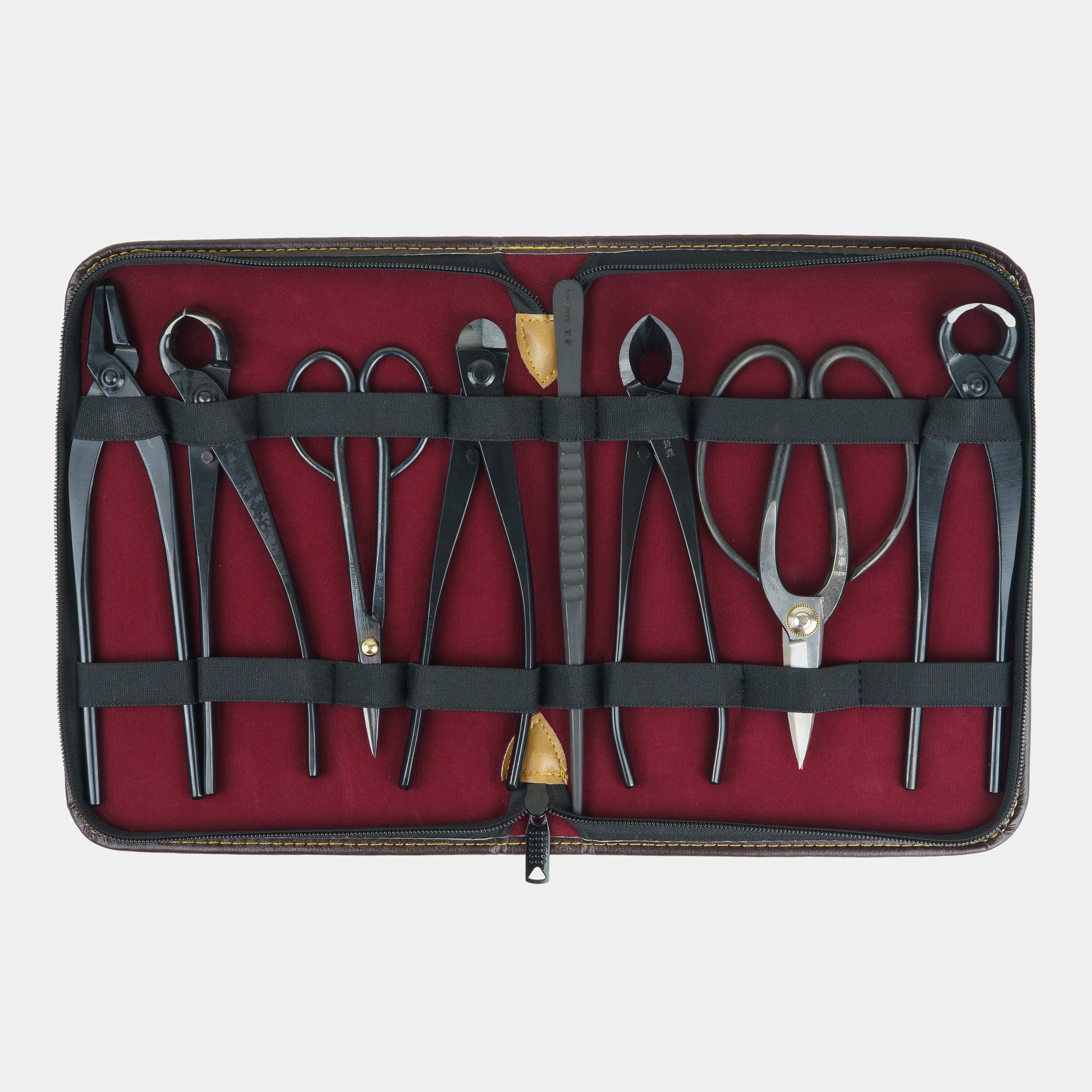 Kaneshin Japanese Bonsai Master Tool Set - 8 Piece – Gardenheir