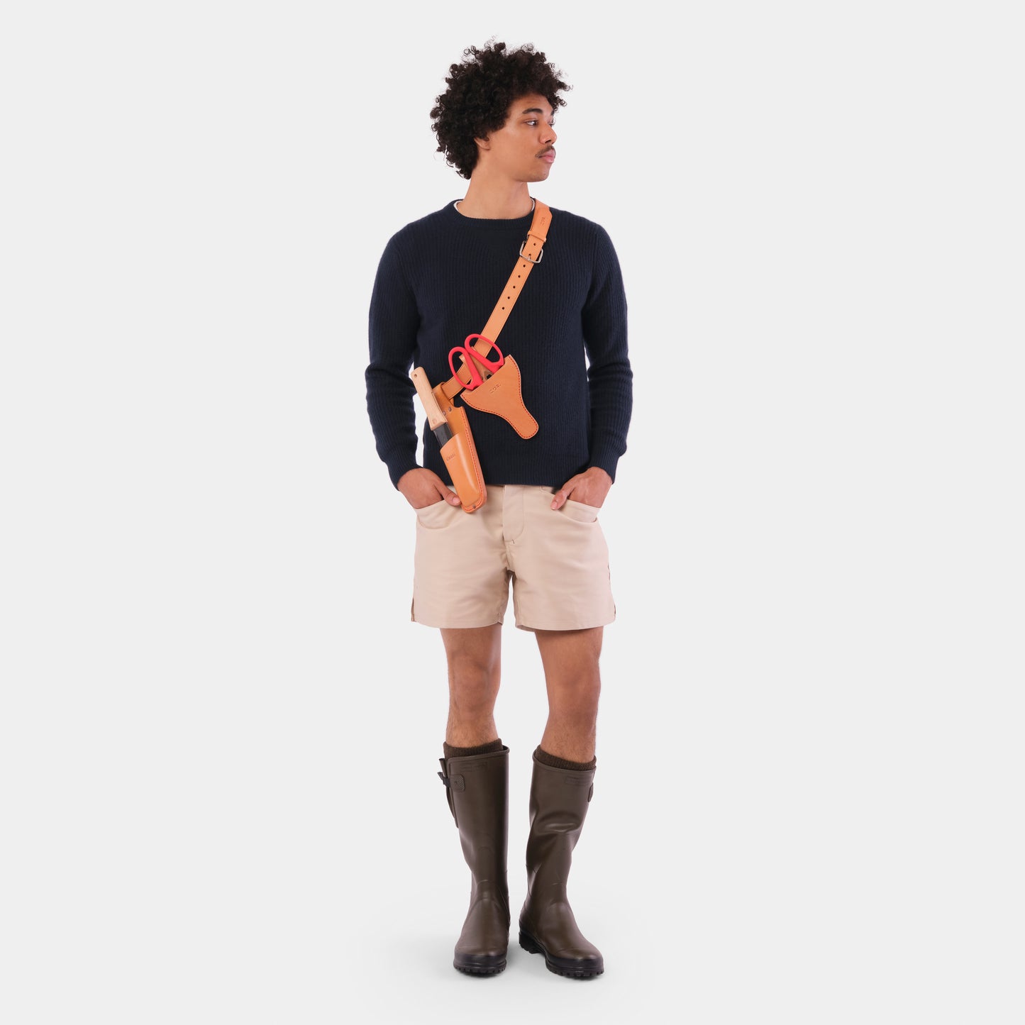 Niwaki Vegetable Tanned Leather Belt