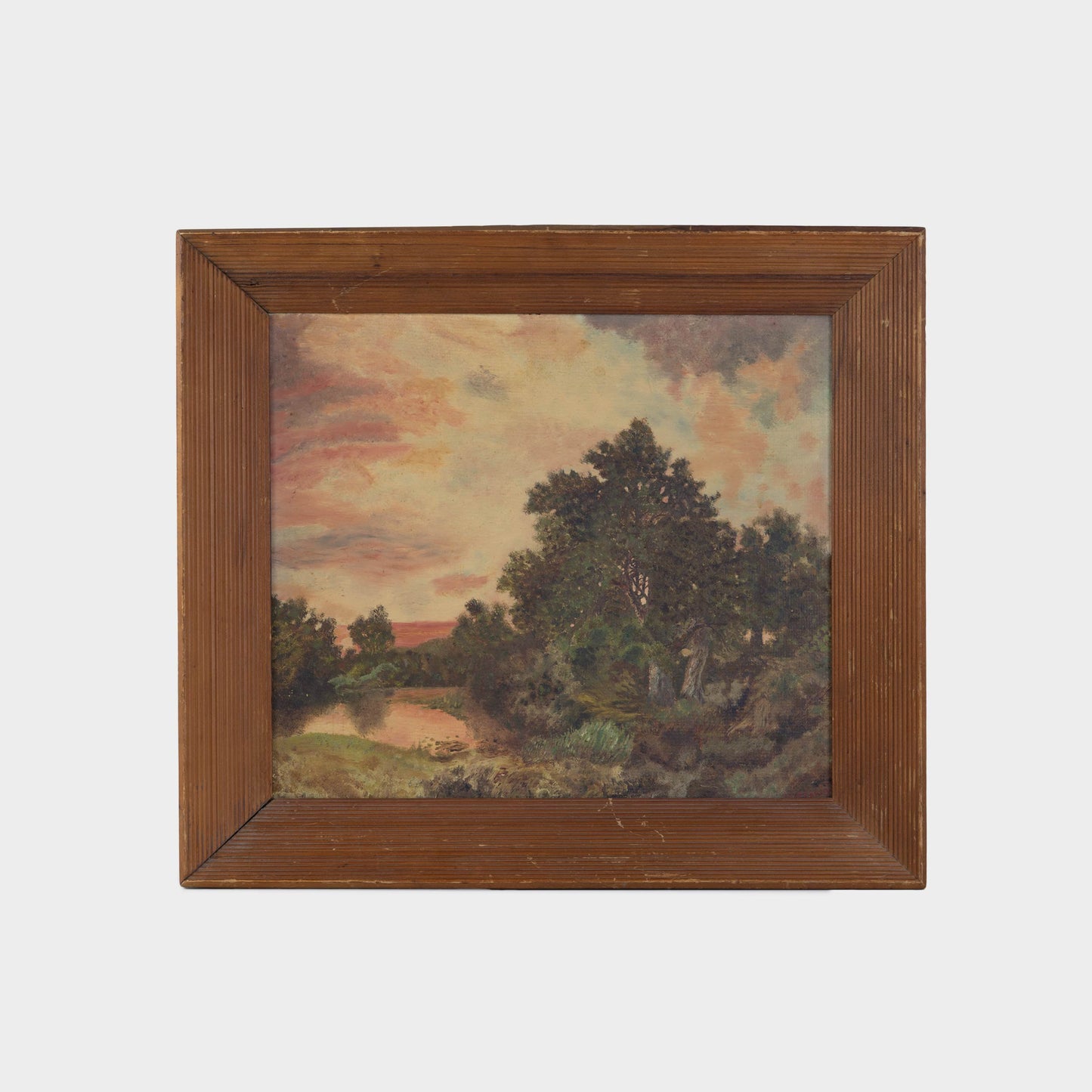 Vintage Landscape Painting, 1930s