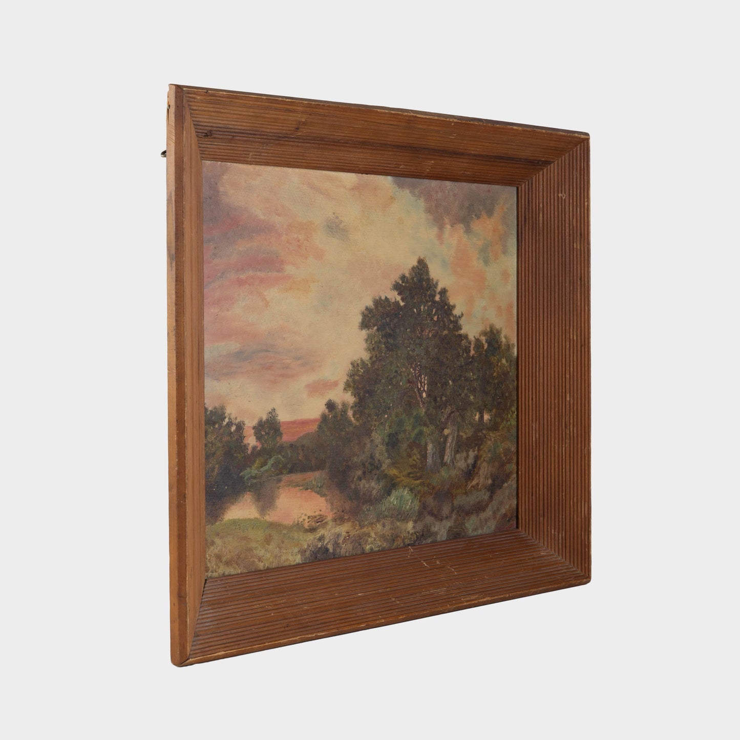 Vintage Landscape Painting, 1930s