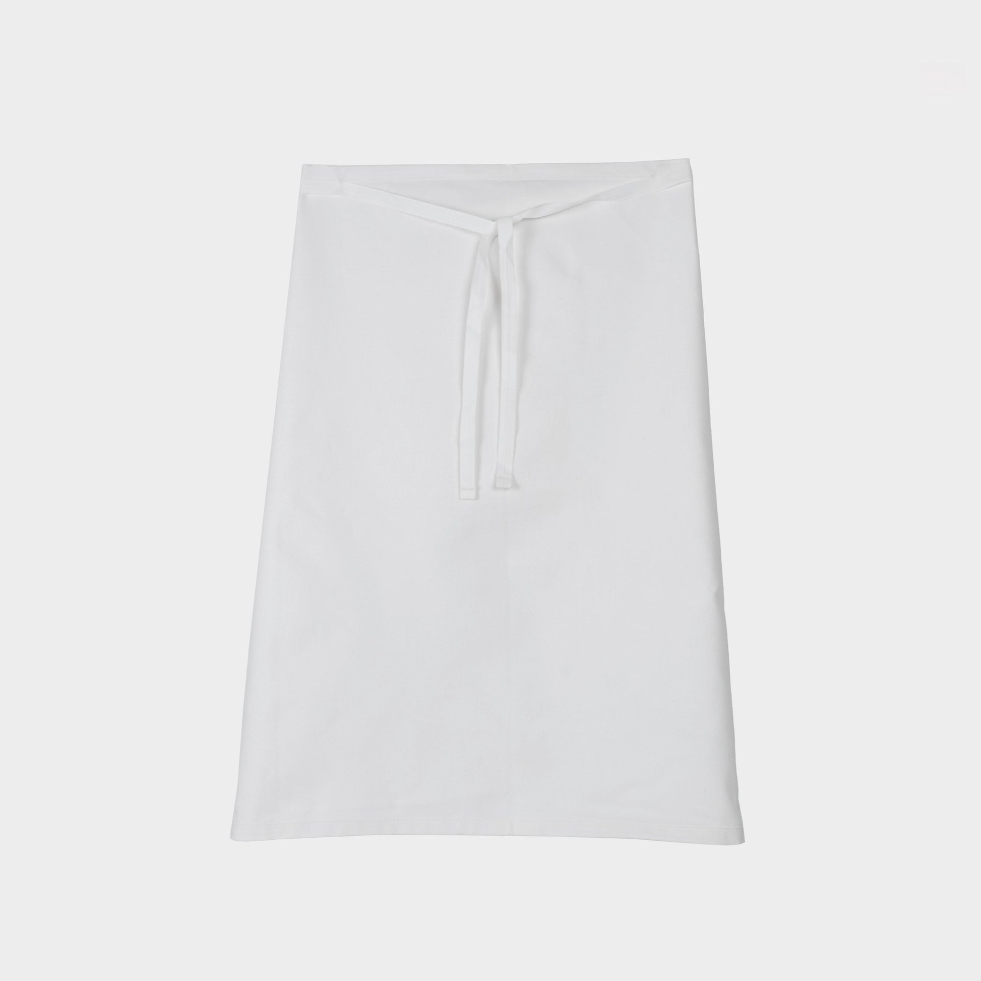 Le Laboureur French Cotton Drill Café Apron in White