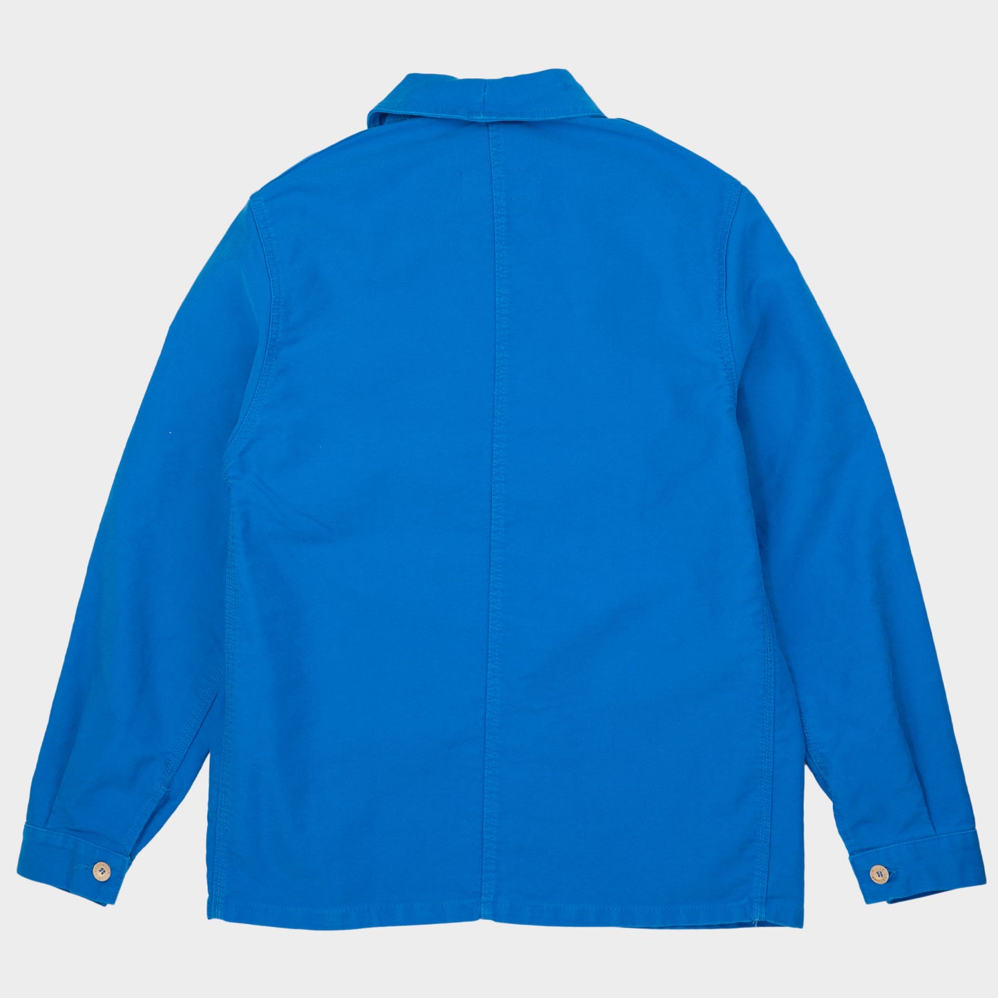 Le Laboureur x Gardenheir French Cotton Moleskin Work Jacket in Stonewashed Azur