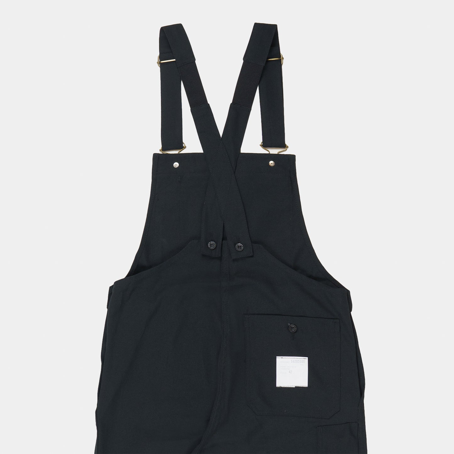 Le Laboureur for Gardenheir Black Overalls in French Denim
