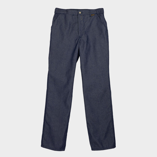 Le Laboureur for Gardenheir Denim Work Pant in Dark Denim