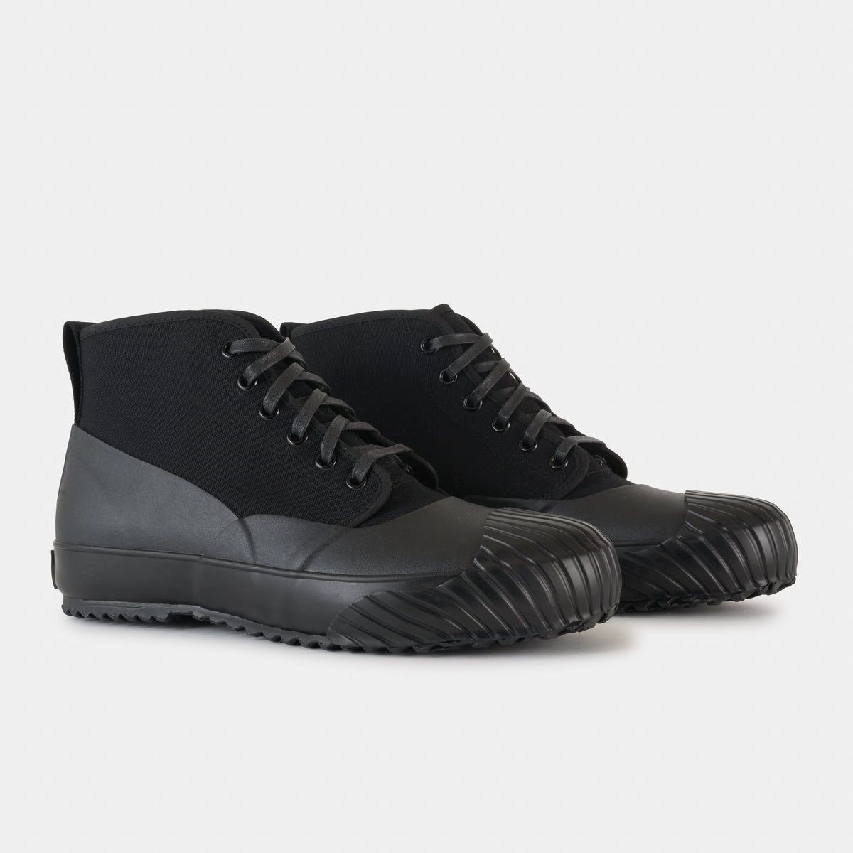 Japanese All Weather High Top in Black