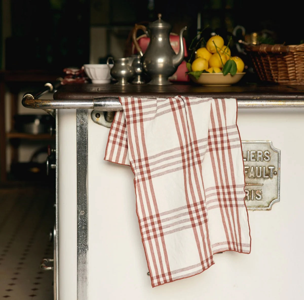 French Linen Country Dish Towel