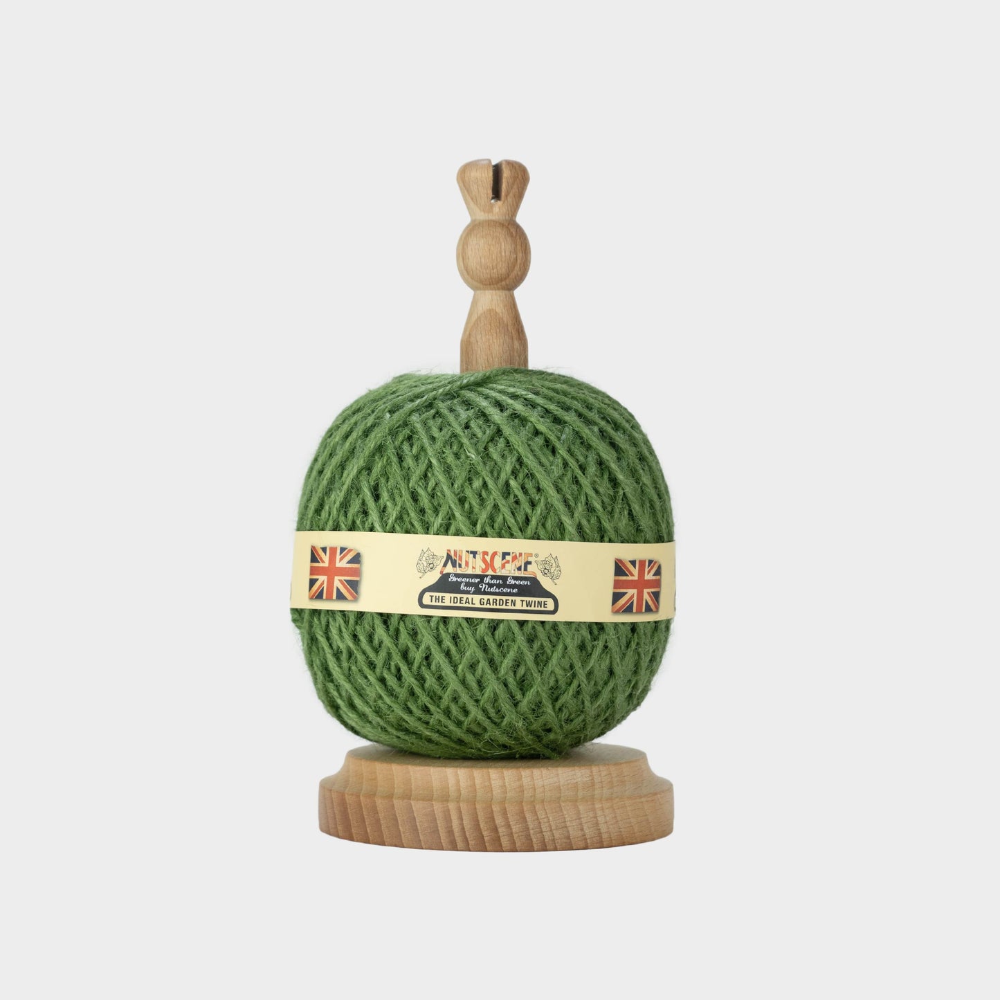 Nutscene British Twine Ball and Tabletop Dispenser with Cutter blade