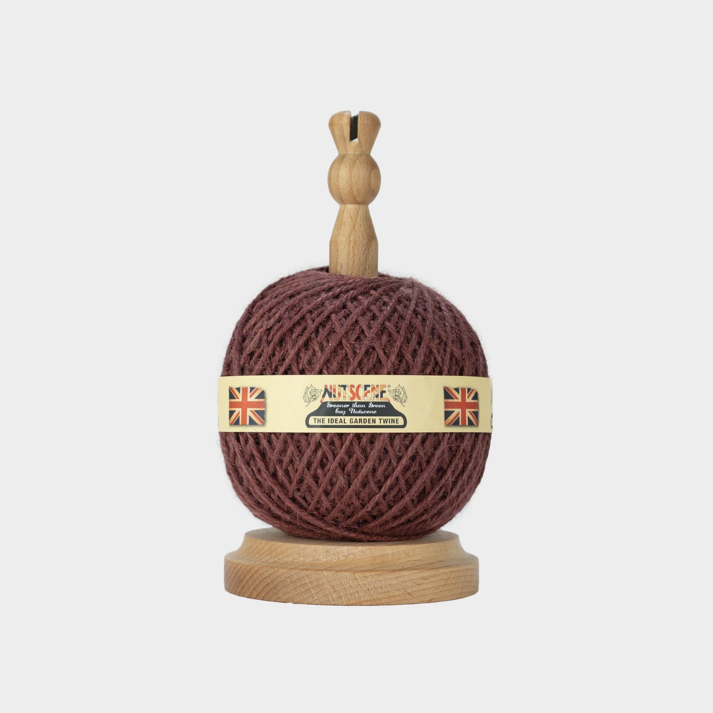 Nutscene British Twine Ball and Tabletop Dispenser with Cutter blade