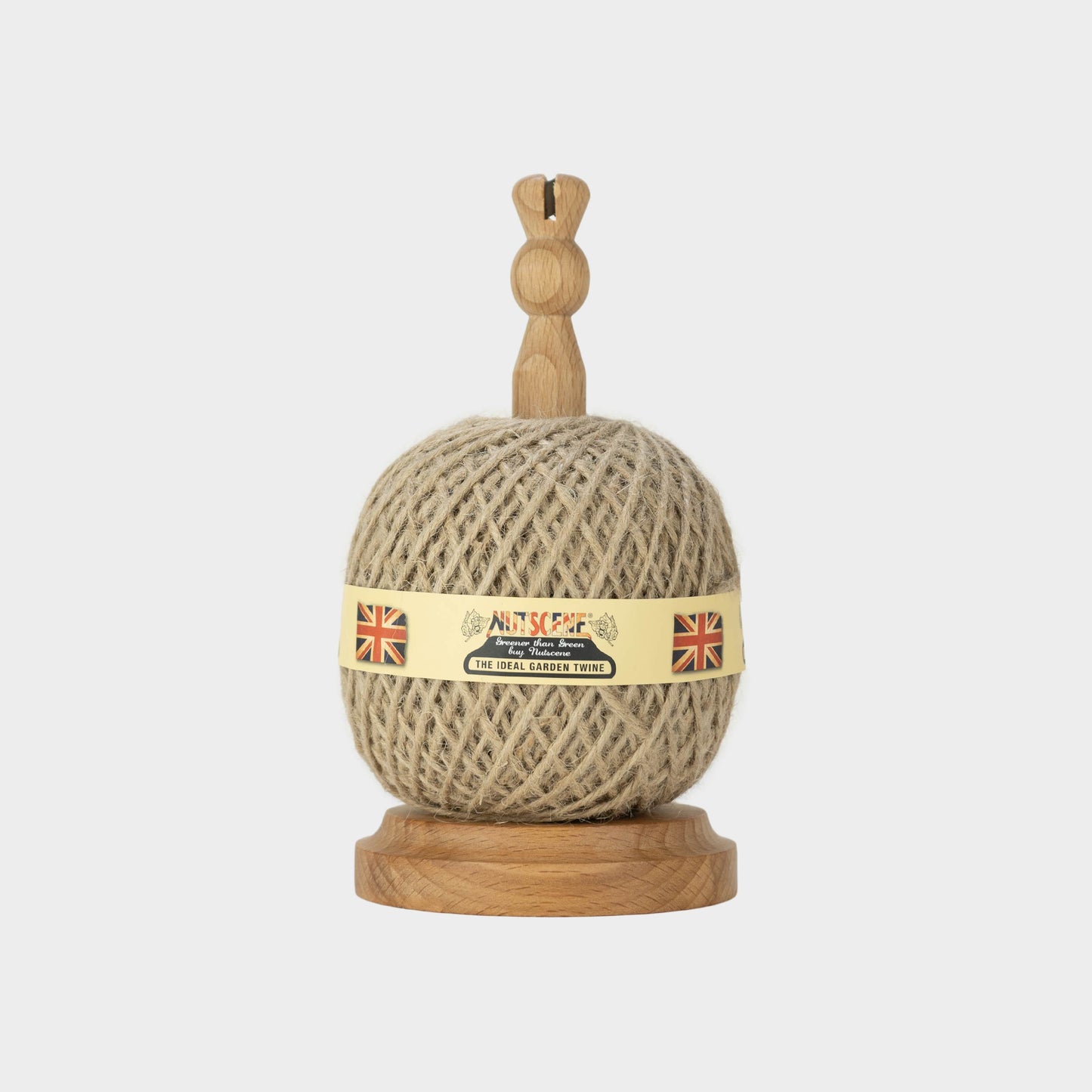 Nutscene British Twine Ball and Tabletop Dispenser with Cutter blade