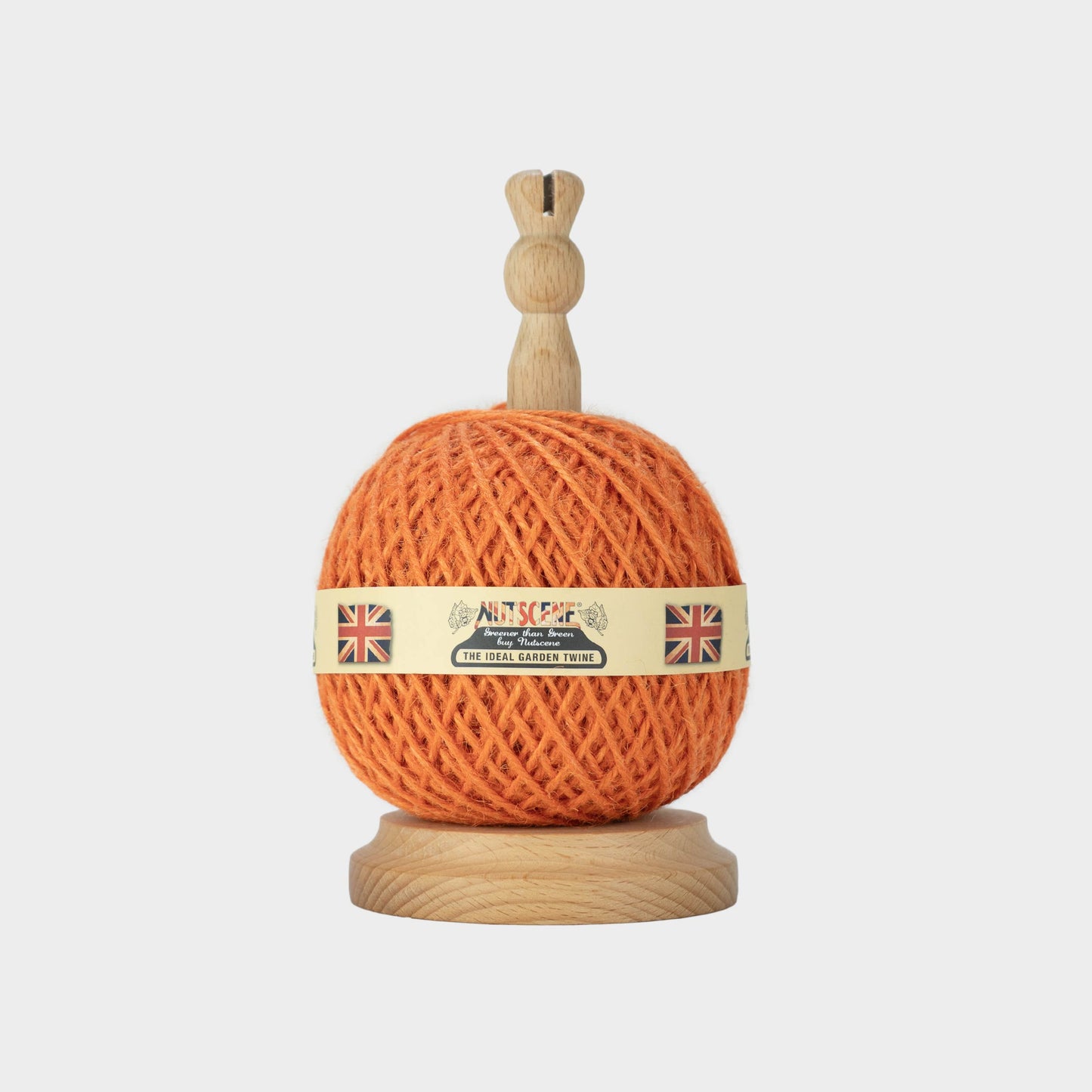 Nutscene British Twine Ball and Tabletop Dispenser with Cutter blade