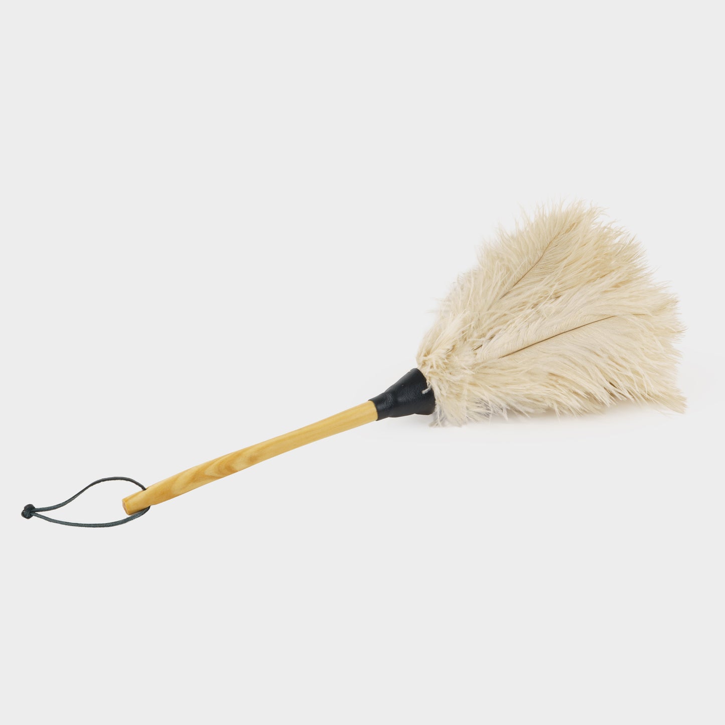 White Ostrich Feather Duster