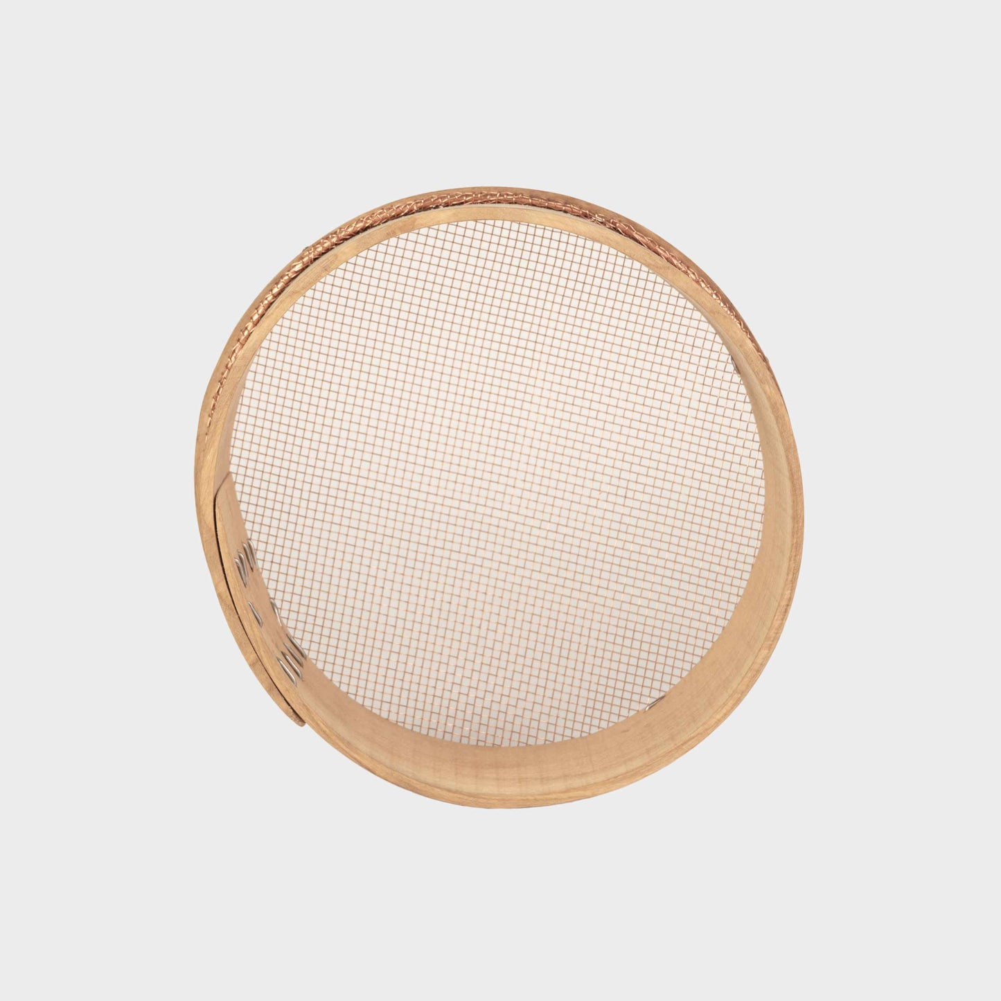 Handmade Bent Ash and Copper English Garden Riddle and Sieve