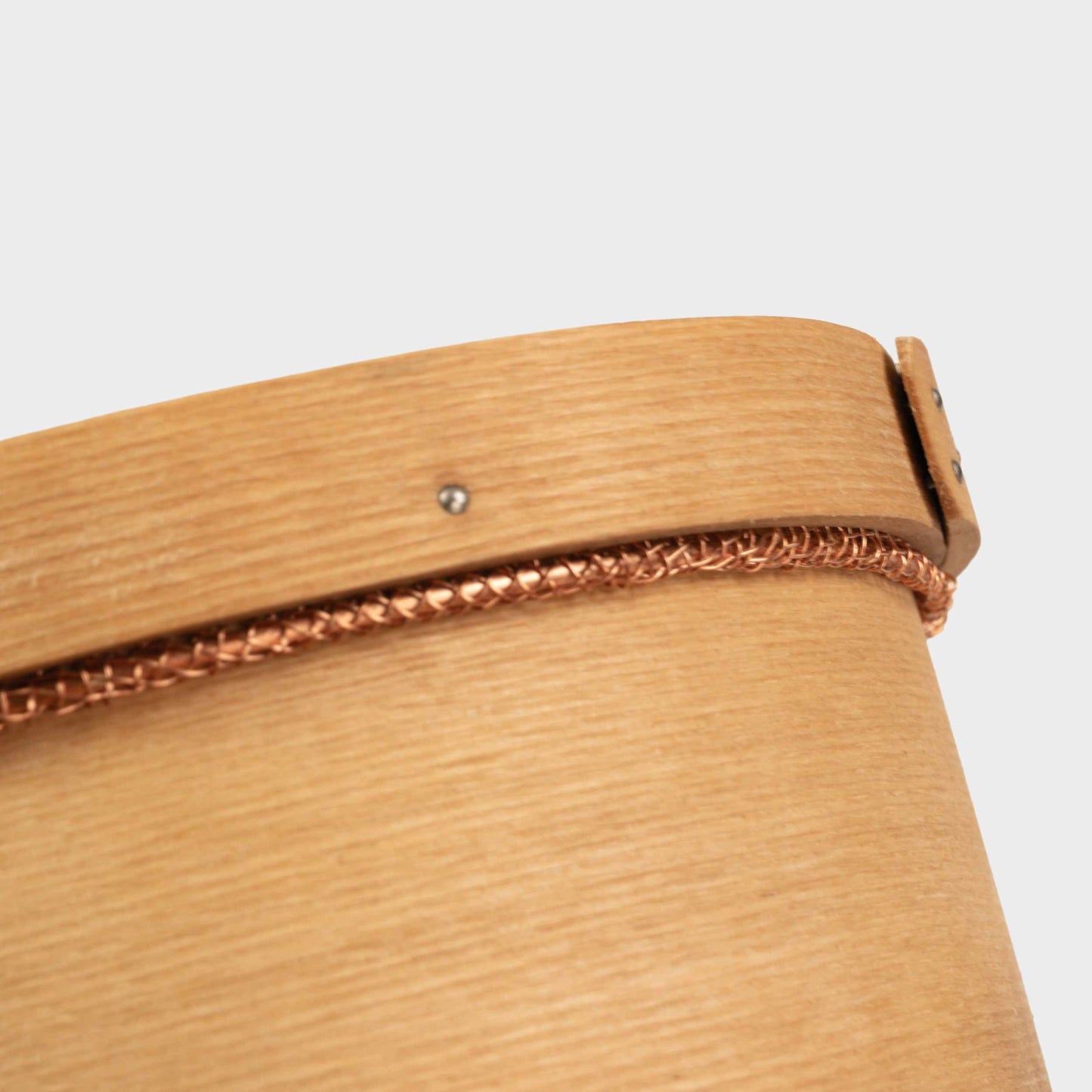 Handmade Bent Ash and Copper English Garden Riddle and Sieve
