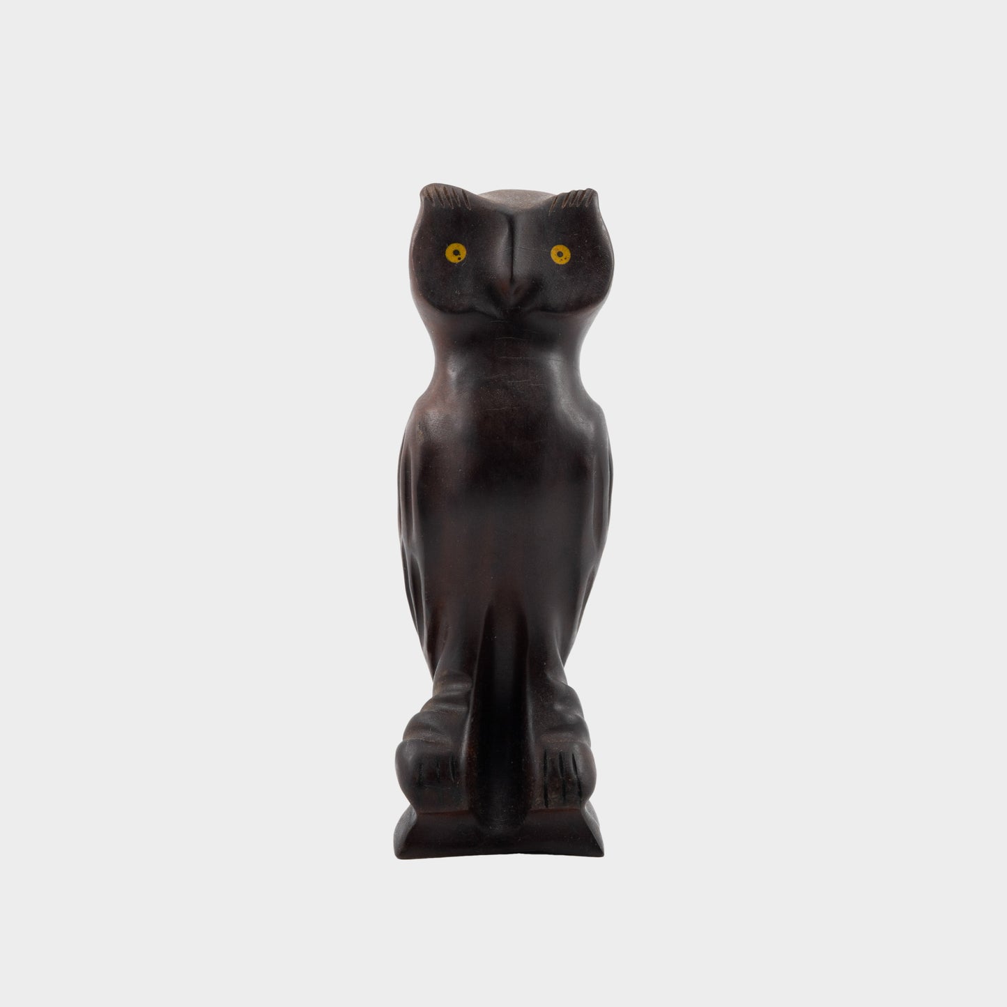 Vintage Wooden Owl