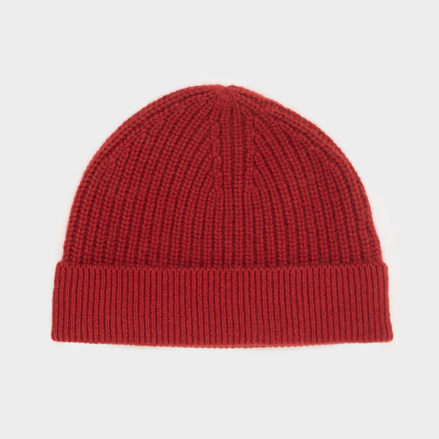 Himalayan Cashmere Fisherman Ribbed Beanie - Orchard Palette