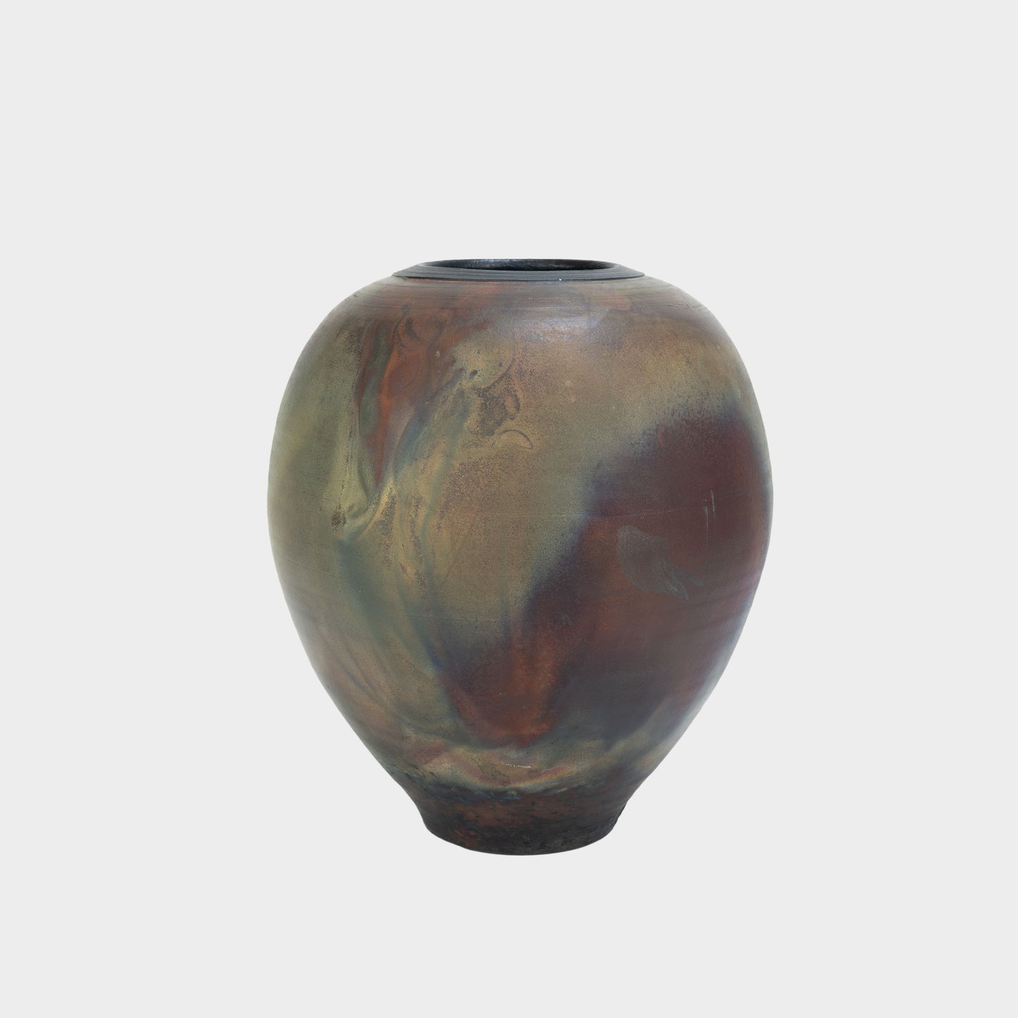 Vintage Raku Fired Vase