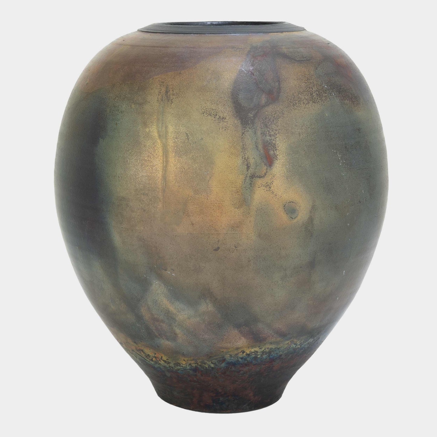 Vintage Raku Fired Vase
