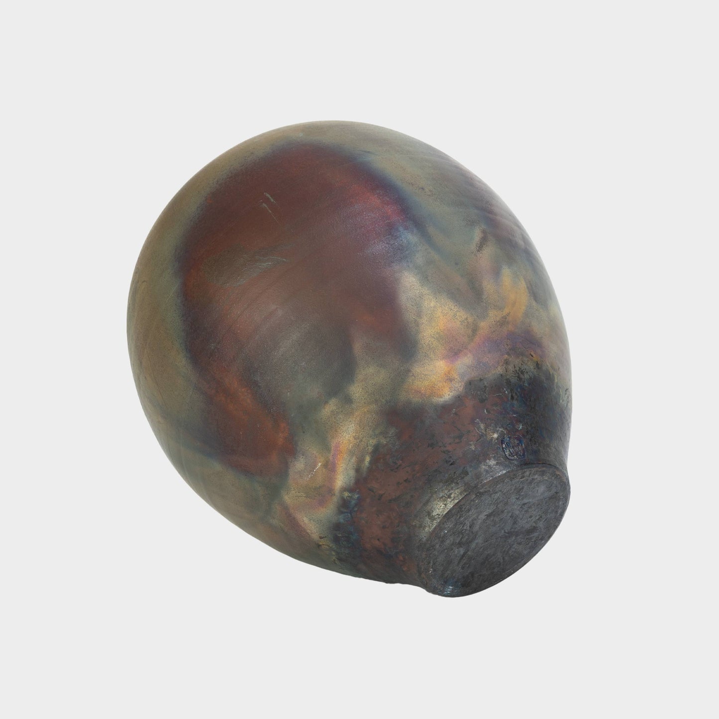 Vintage Raku Fired Vase