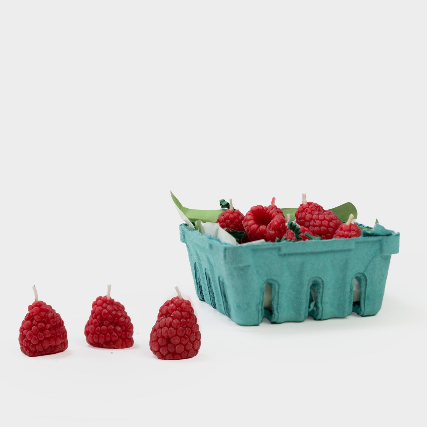 Organic Beeswax Berries and Cherries Birthday Candles